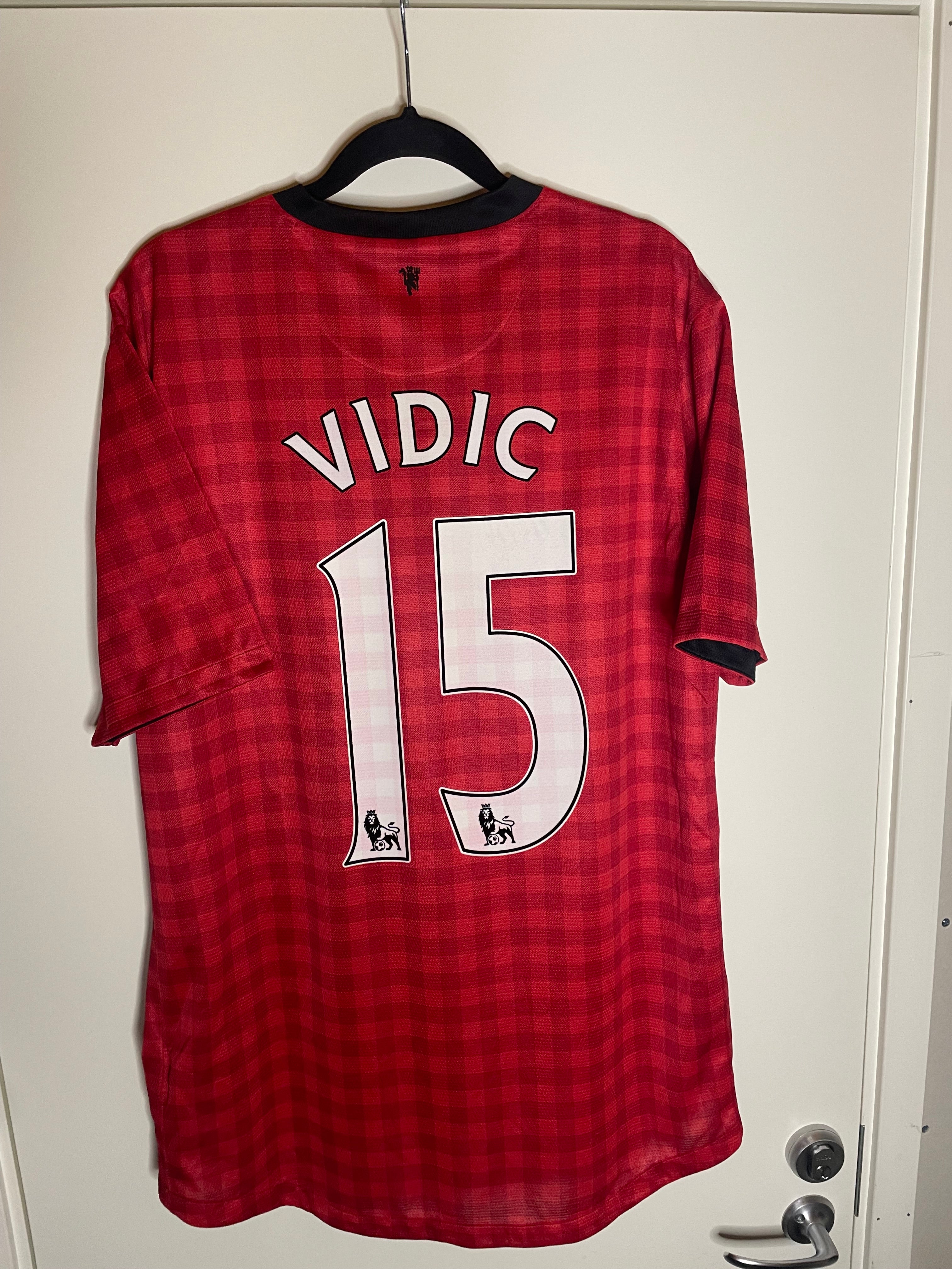 Manchester United 2012-13 Hemmatröja Vidic #15 Large