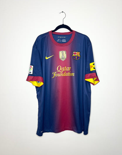 FC Barcelona 2012-13 Home Shirt Fabregas #4 XXL