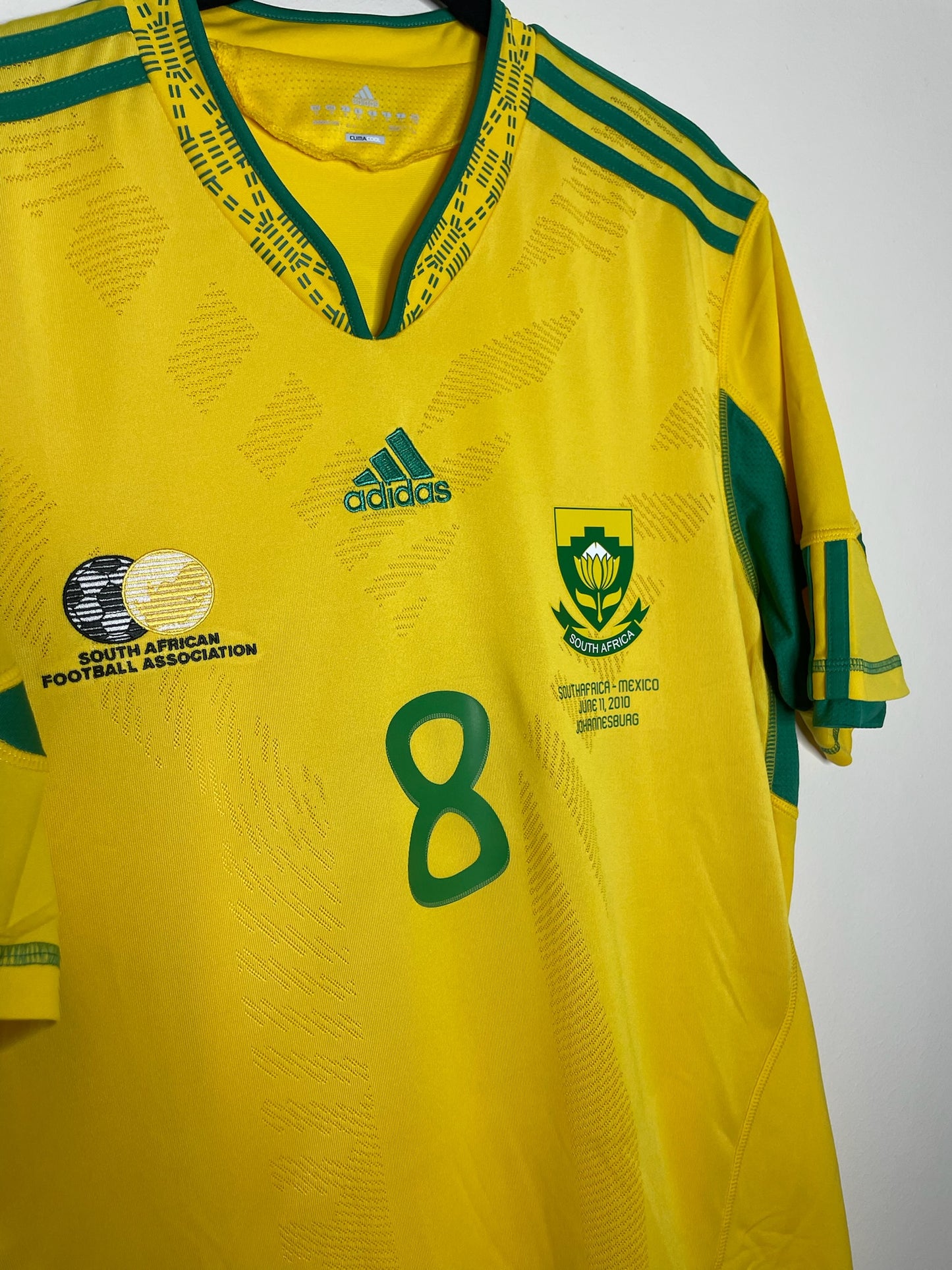 South Africa World Cup 2010 Home Shirt Tshabalala #8 Medium