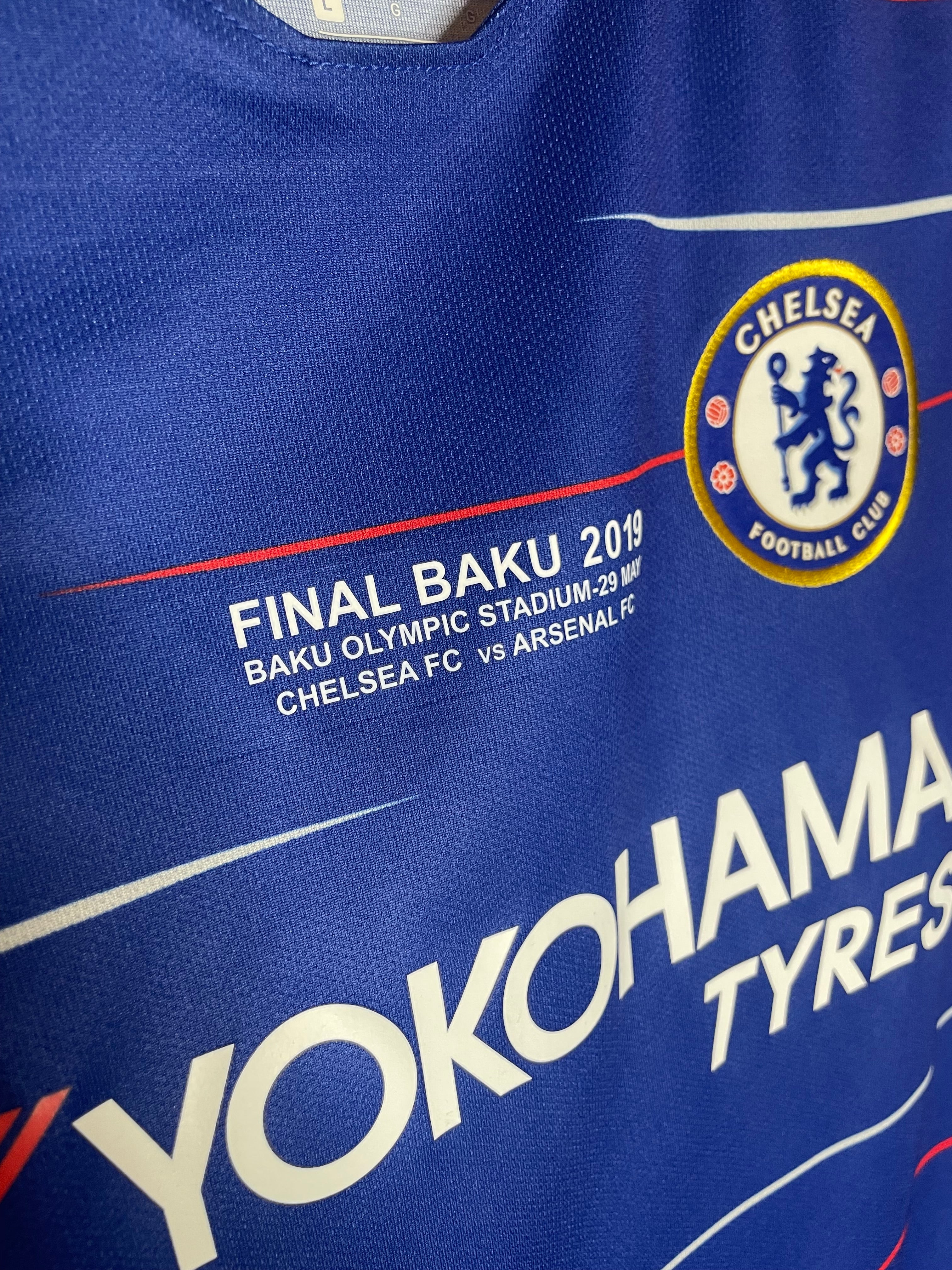 Chelsea 2018-19 UEL Final Hemmatröja Hazard #10 Large