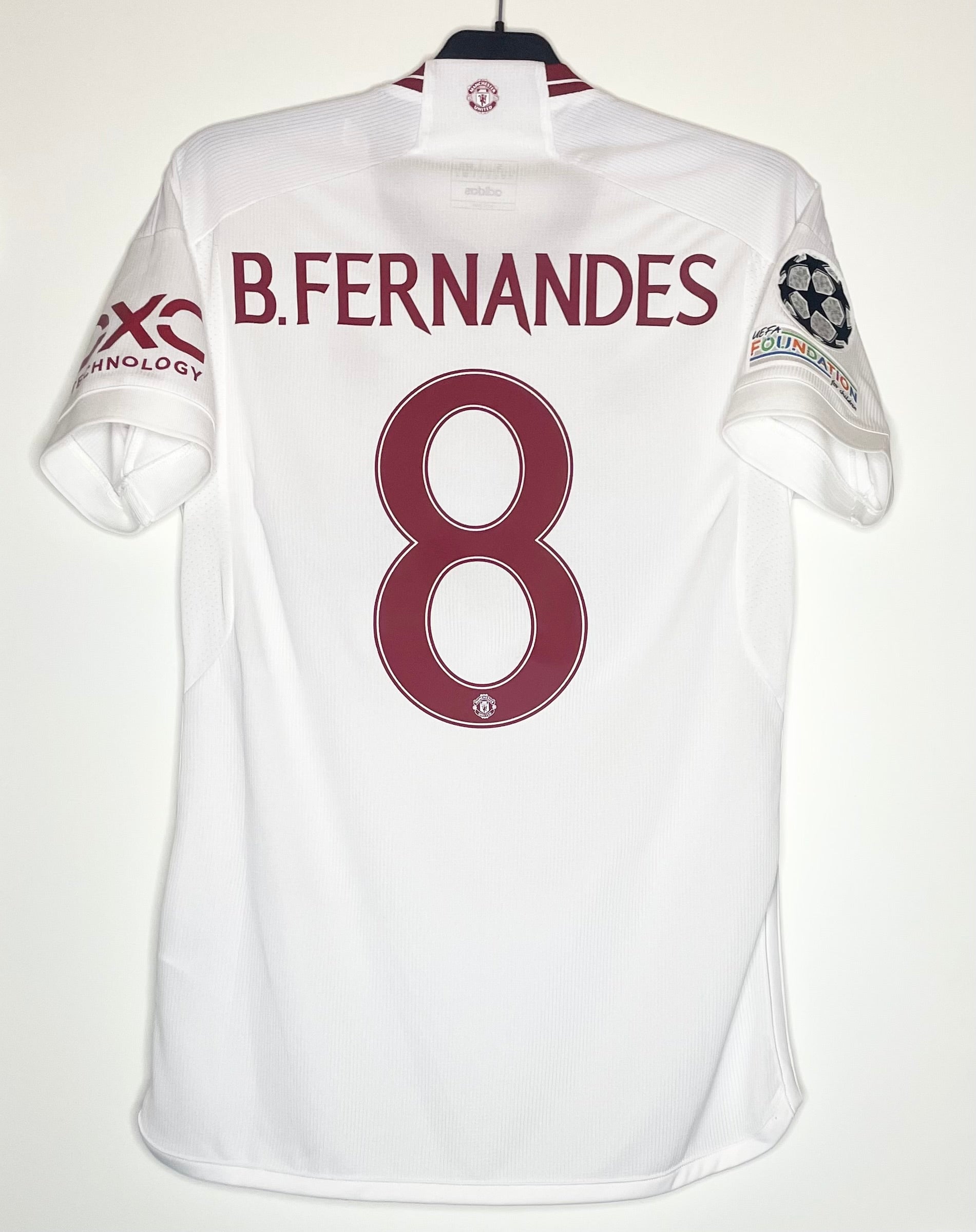 Manchester United 2023-24 UCL Tredjetröja B. Fernandes #8 Small