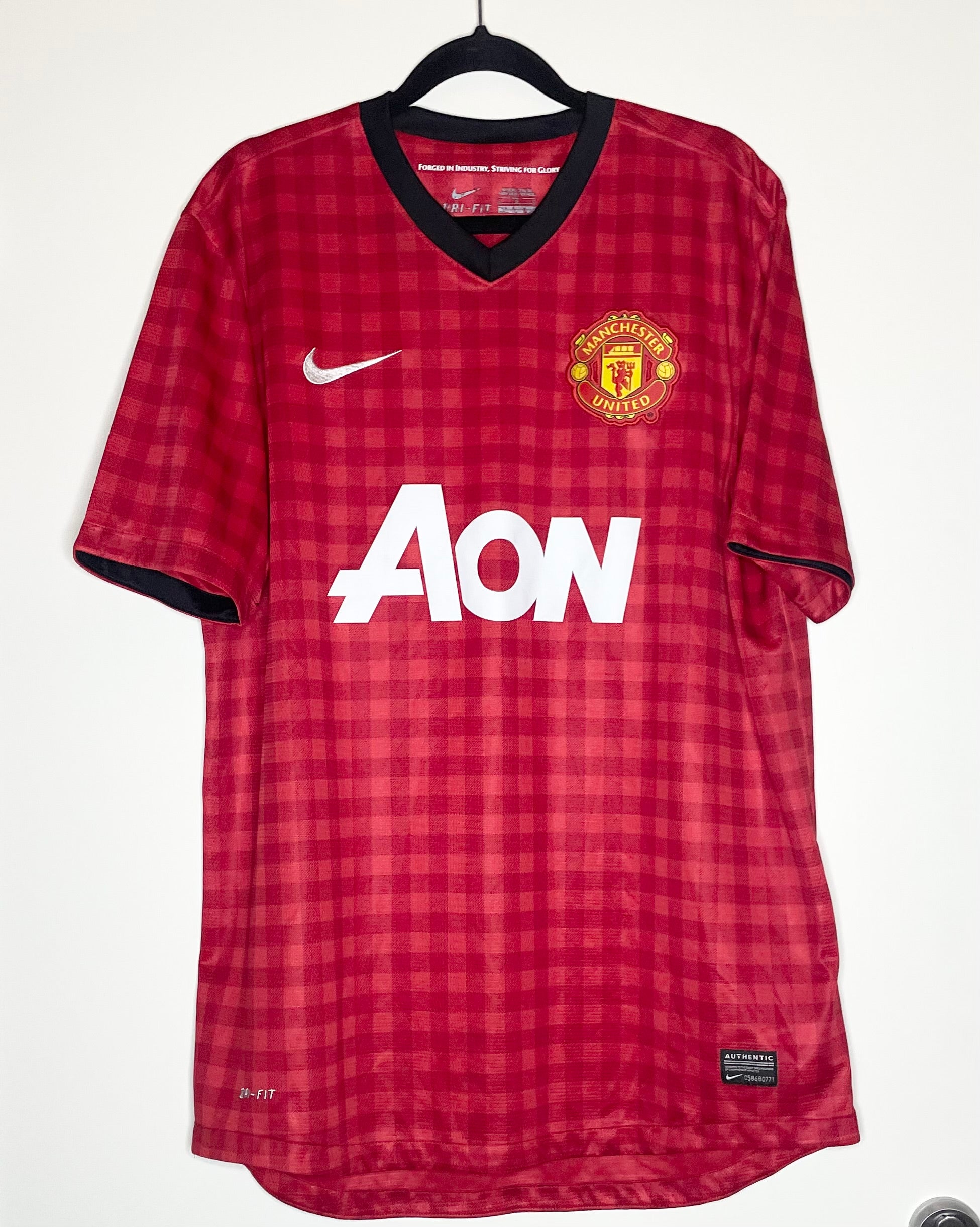 Manchester United 2012-13 Hemmatröja Vidic #15 Large