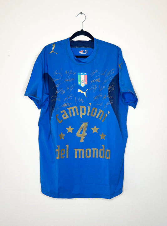 Italy 2006 World Cup Home Shirt *Campioni del mondo* XL