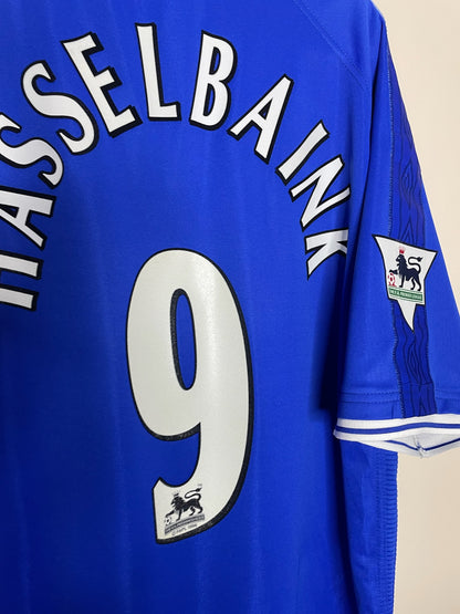 Chelsea 1999-2001 Home Shirt Hasselbaink #9 XXL