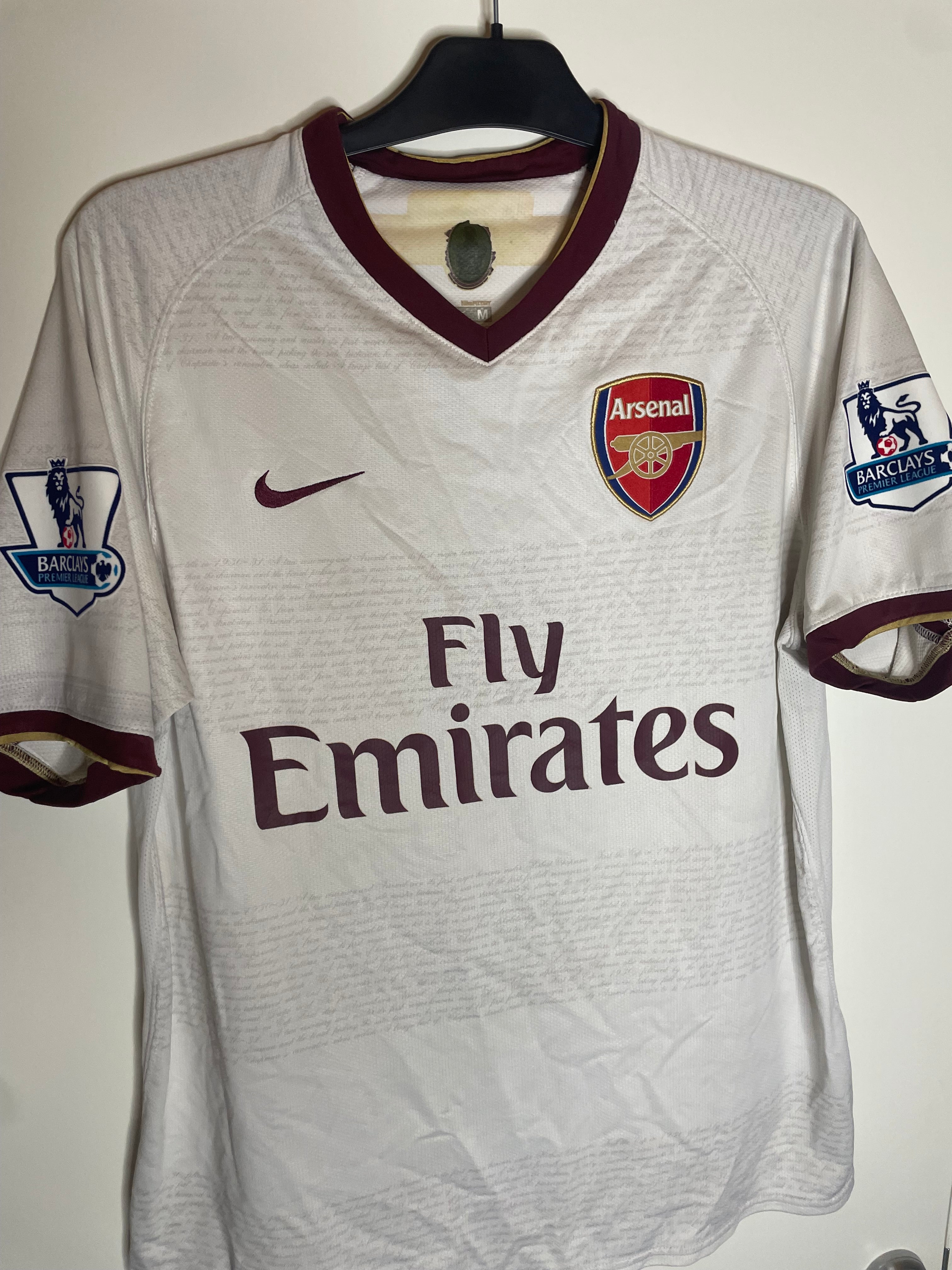Arsenal 2007-08 Bortatröja Eduardo #9 Medium