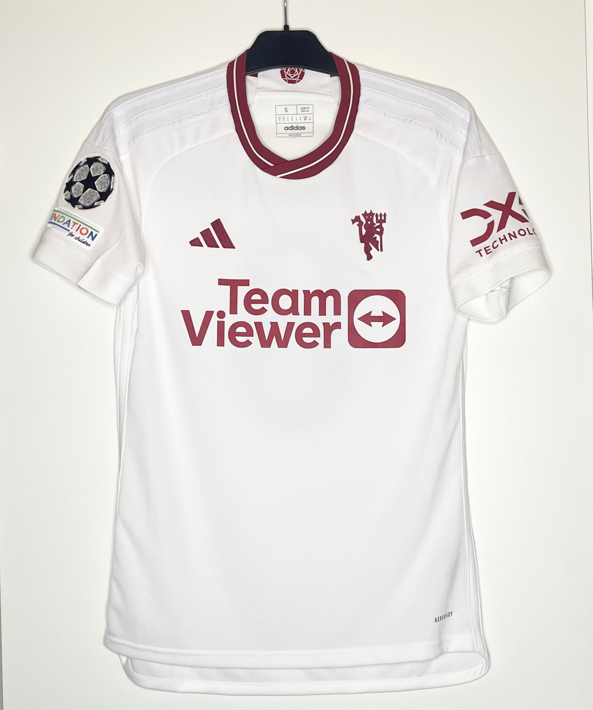 Manchester United 2023-24 UCL Tredjetröja B. Fernandes #8 Small