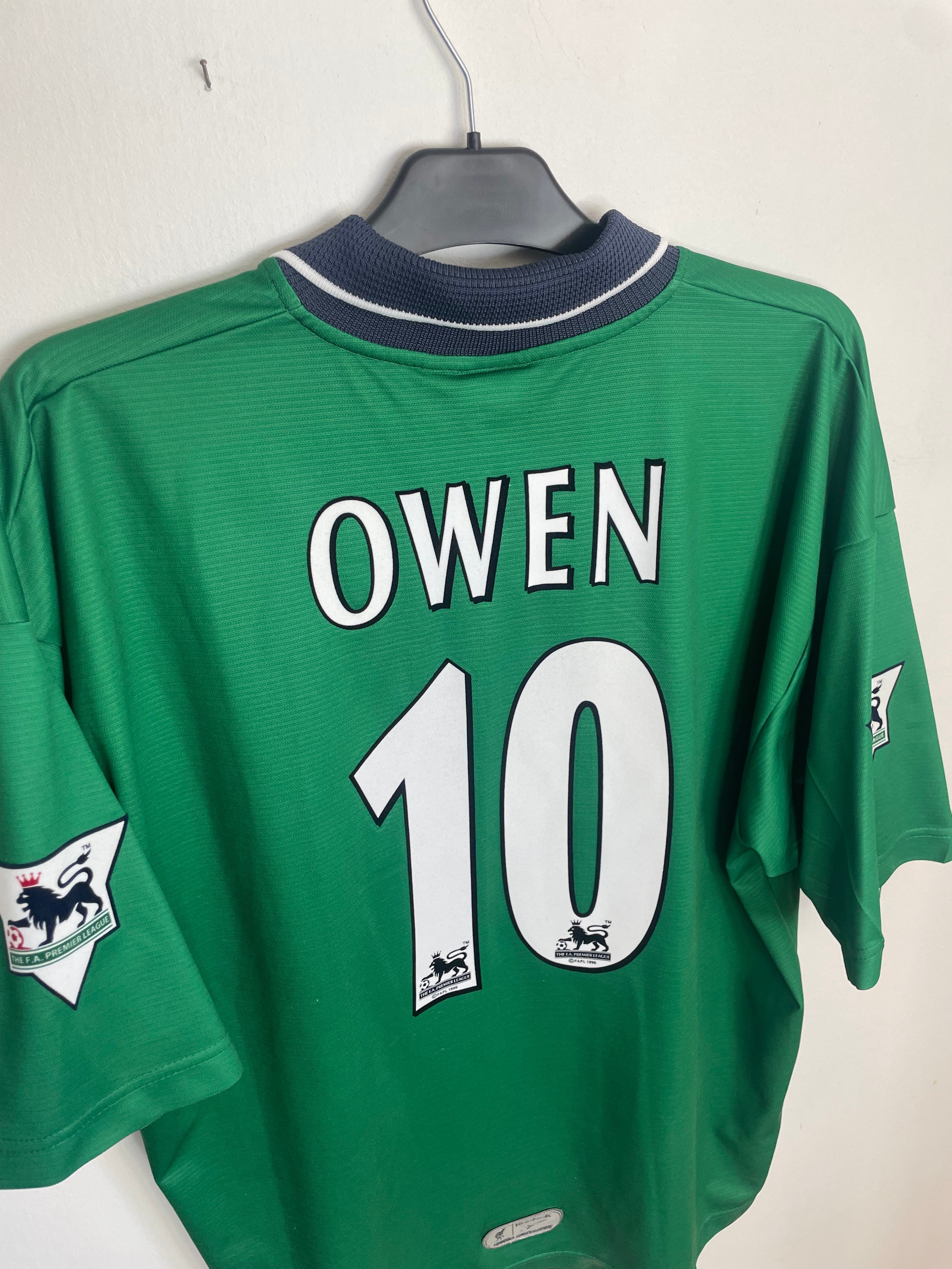 Liverpool 1999-00 Away Shirt Owen #10 46/48 L/XL