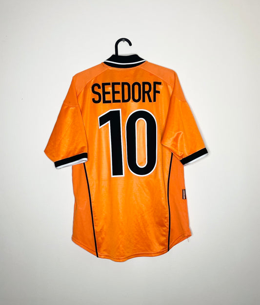 Netherlands 1998 Home Shirt Seedorf #10 Small