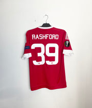Manchester United 2015-16 Home Shirt Rashford #39 Medium