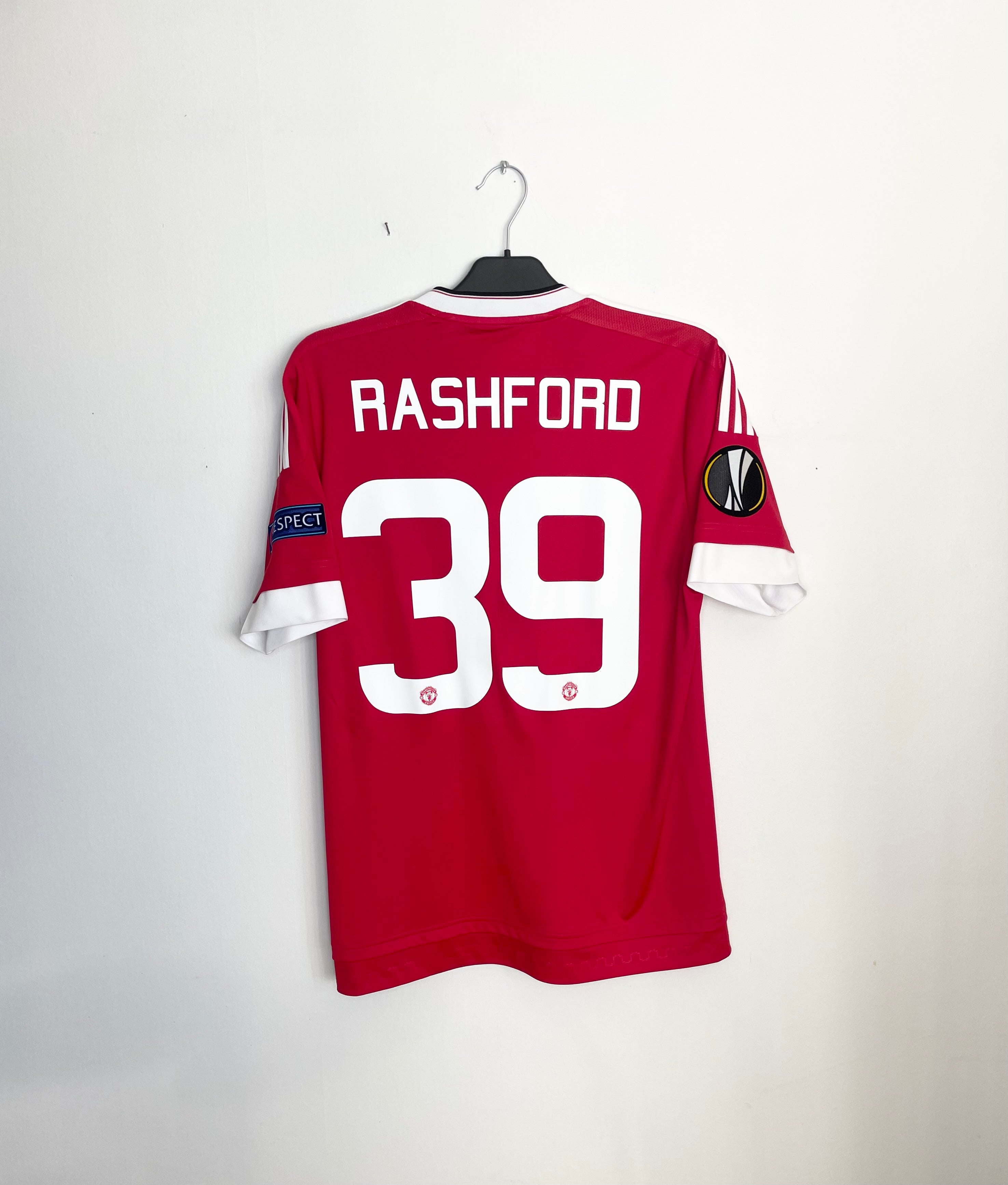 Manchester United 2015-16 Home Shirt Rashford #39 Medium