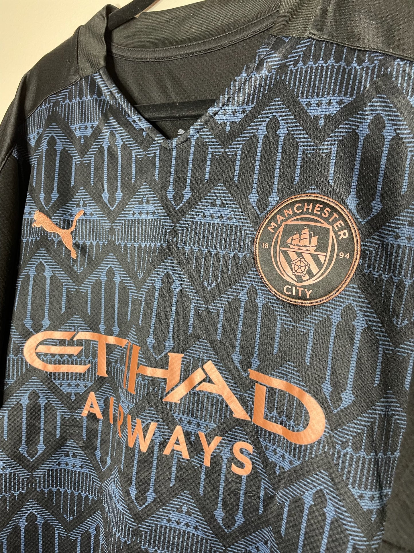 Manchester City 2020-21 Away Shirt Foden #47 Medium