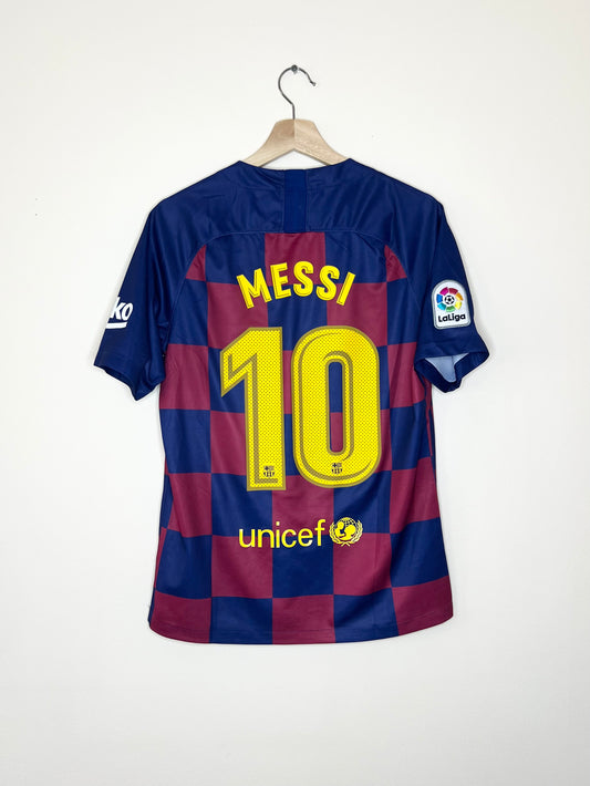 FC Barcelona 2017-18 Home Shirt Messi #10 Small