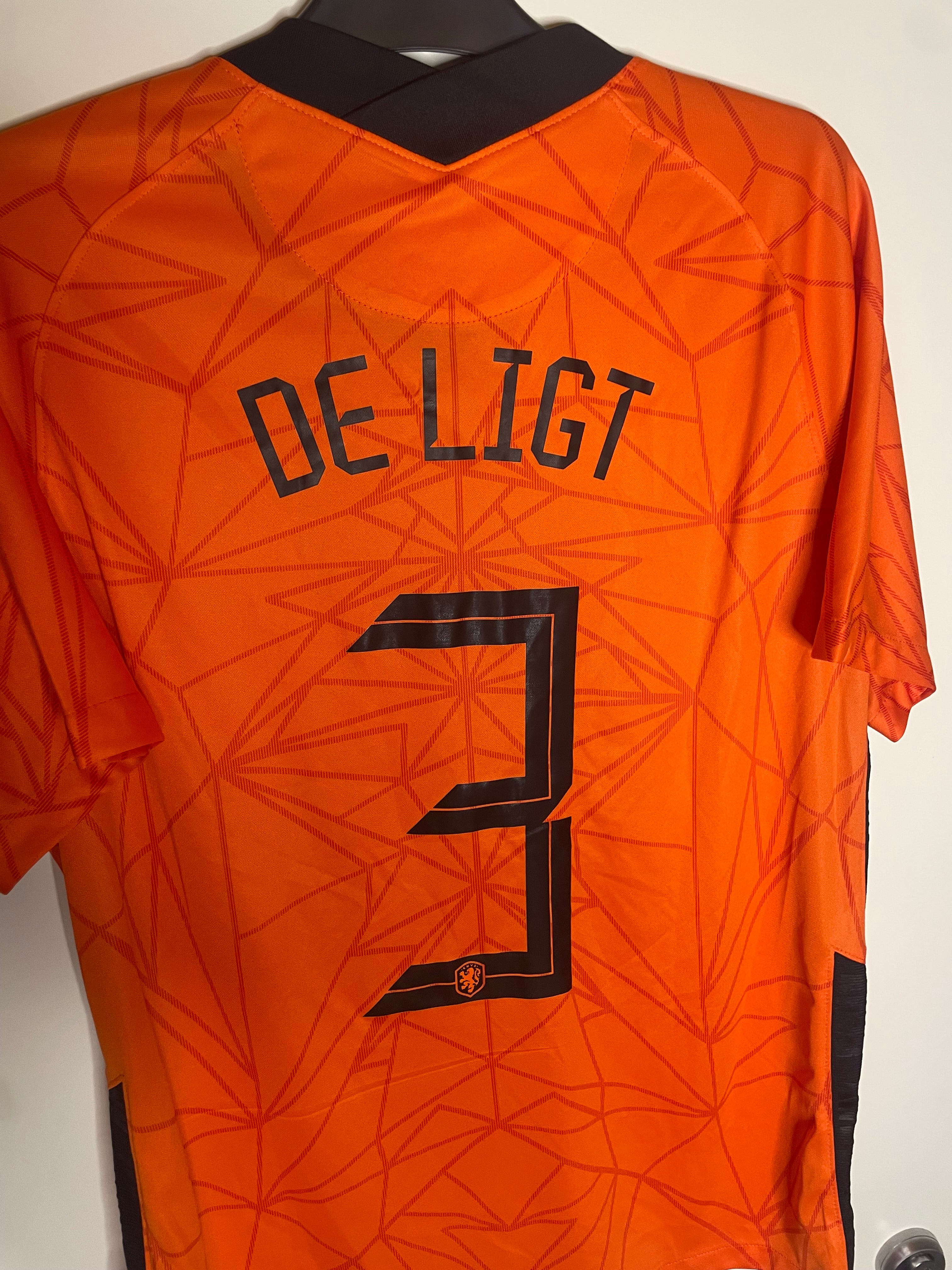Nederländerna 2020 Hemmatröja De Ligt #3 Large