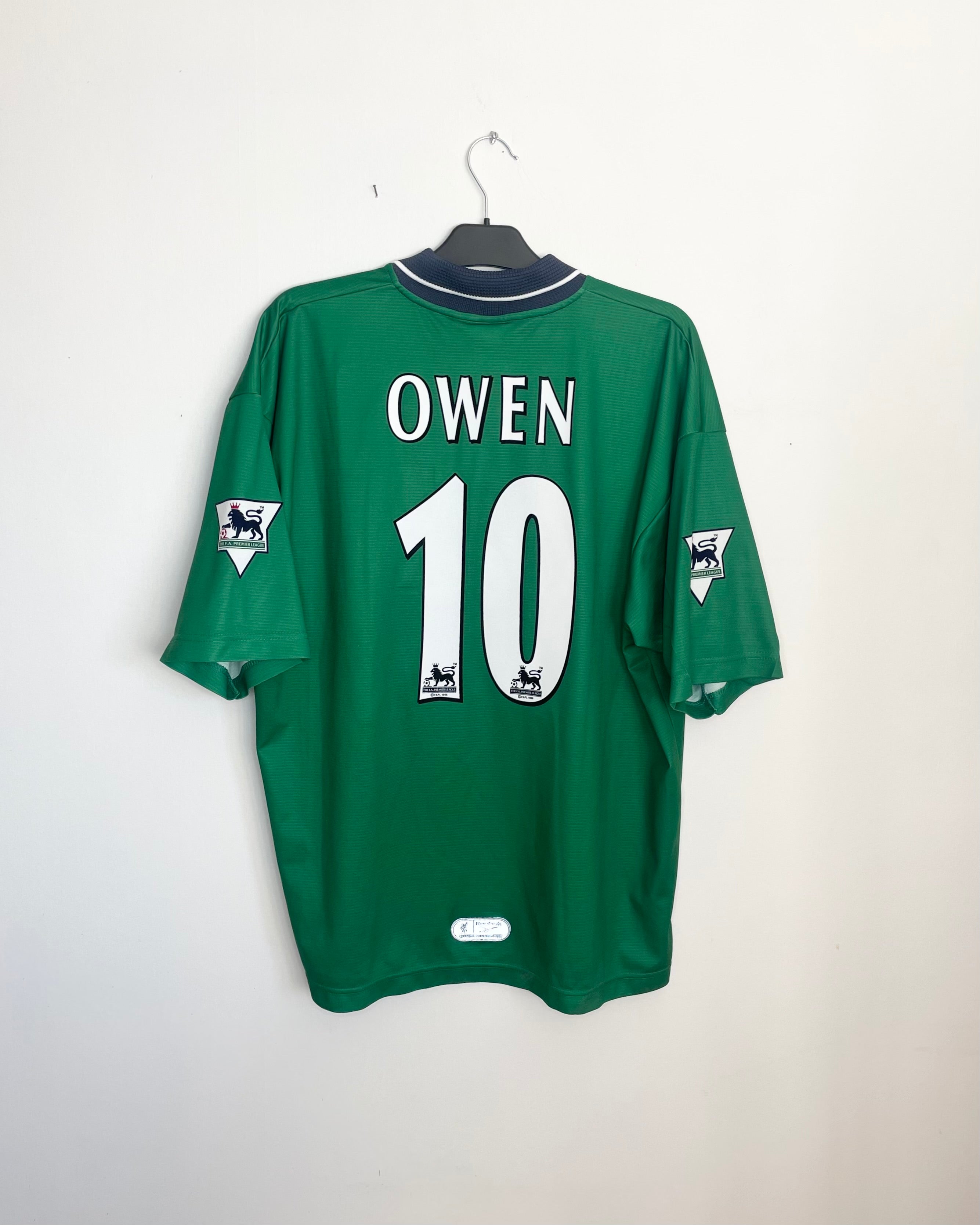 Liverpool 1999-00 Away Shirt Owen #10 46/48 L/XL