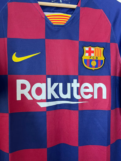 FC Barcelona 2017-18 Home Shirt Messi #10 Small