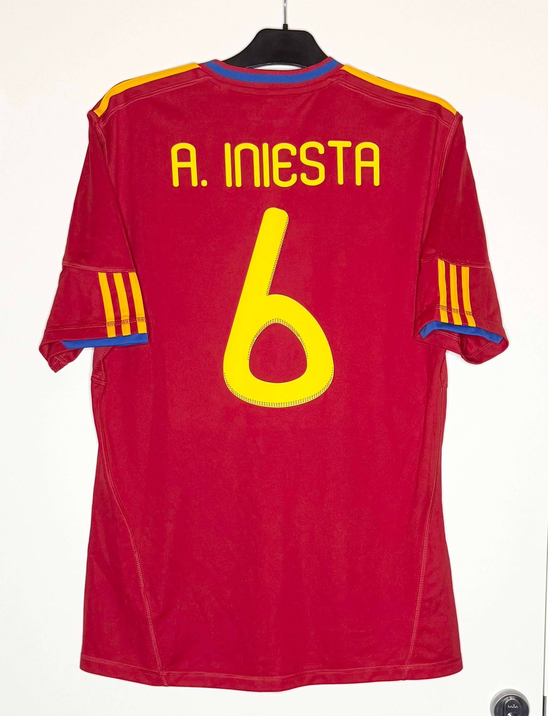 Spanien VM 2010 Hemmatröja Iniesta #6 Large