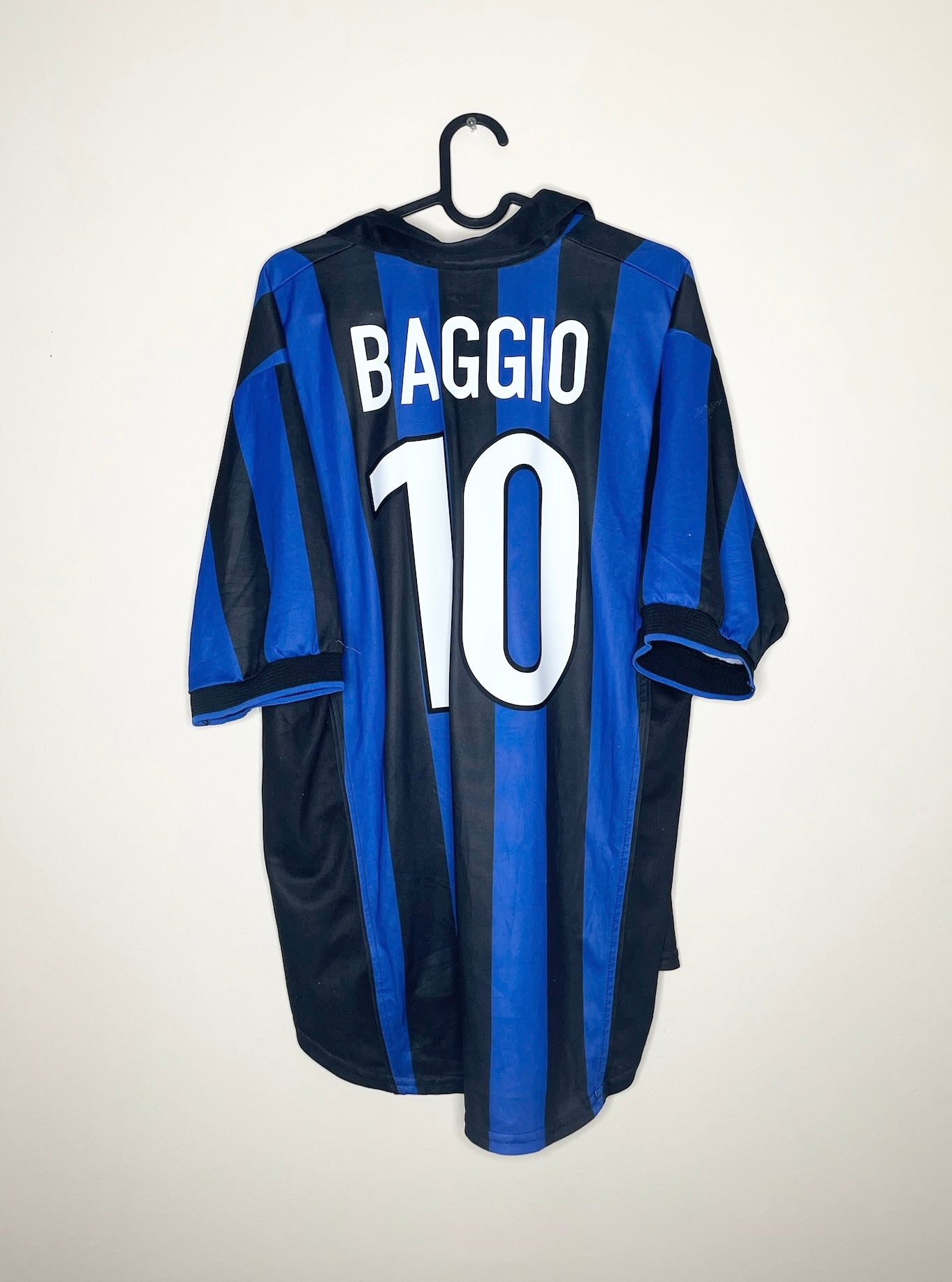 Inter Milan 1998-1999 Home Shirt Baggio #10 Large