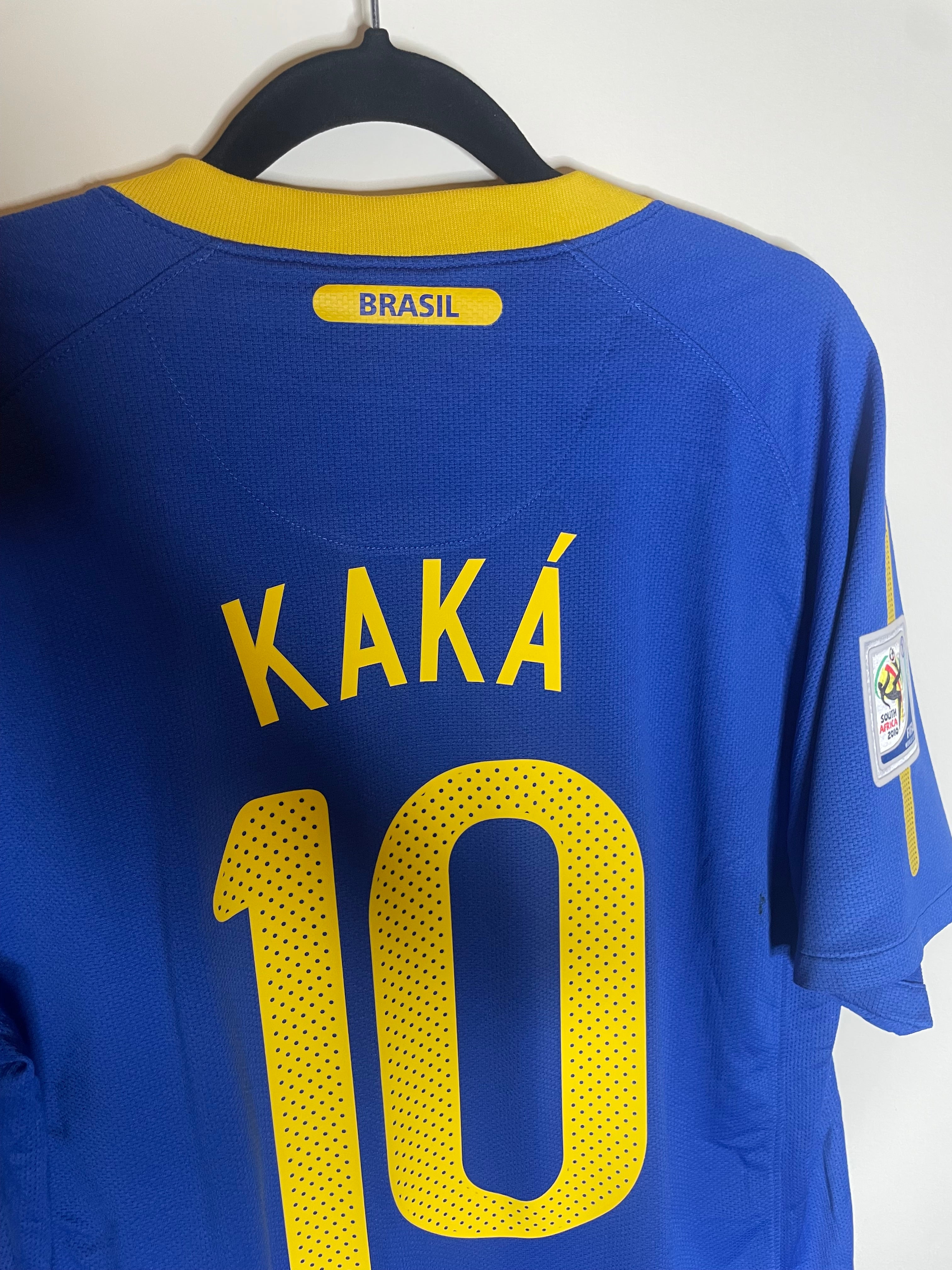 Brasilien VM 2010 Bortatröja Kaká #10 Medium