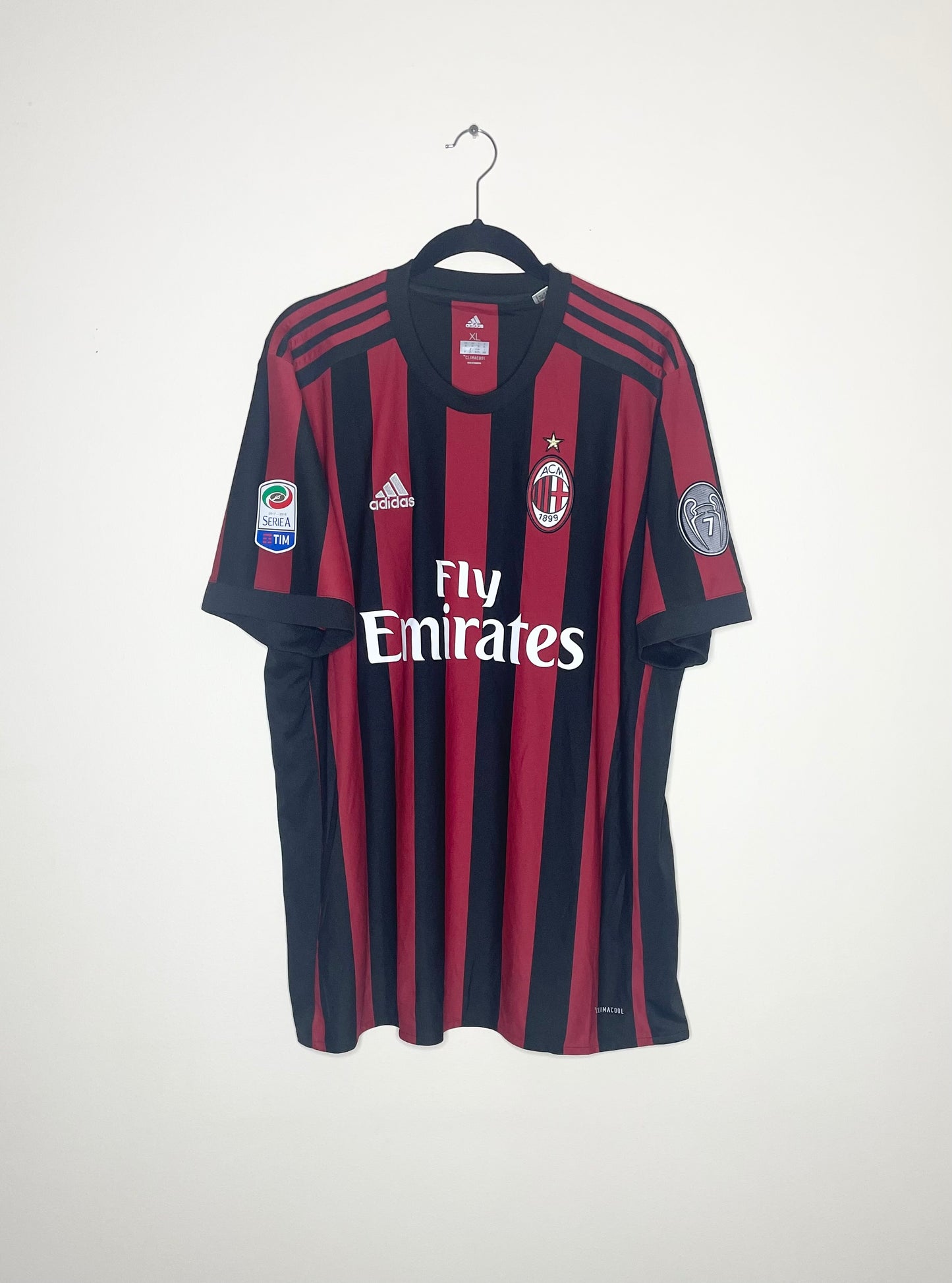 AC Milan 2017-18 Home Shirt Kessie #79 XL