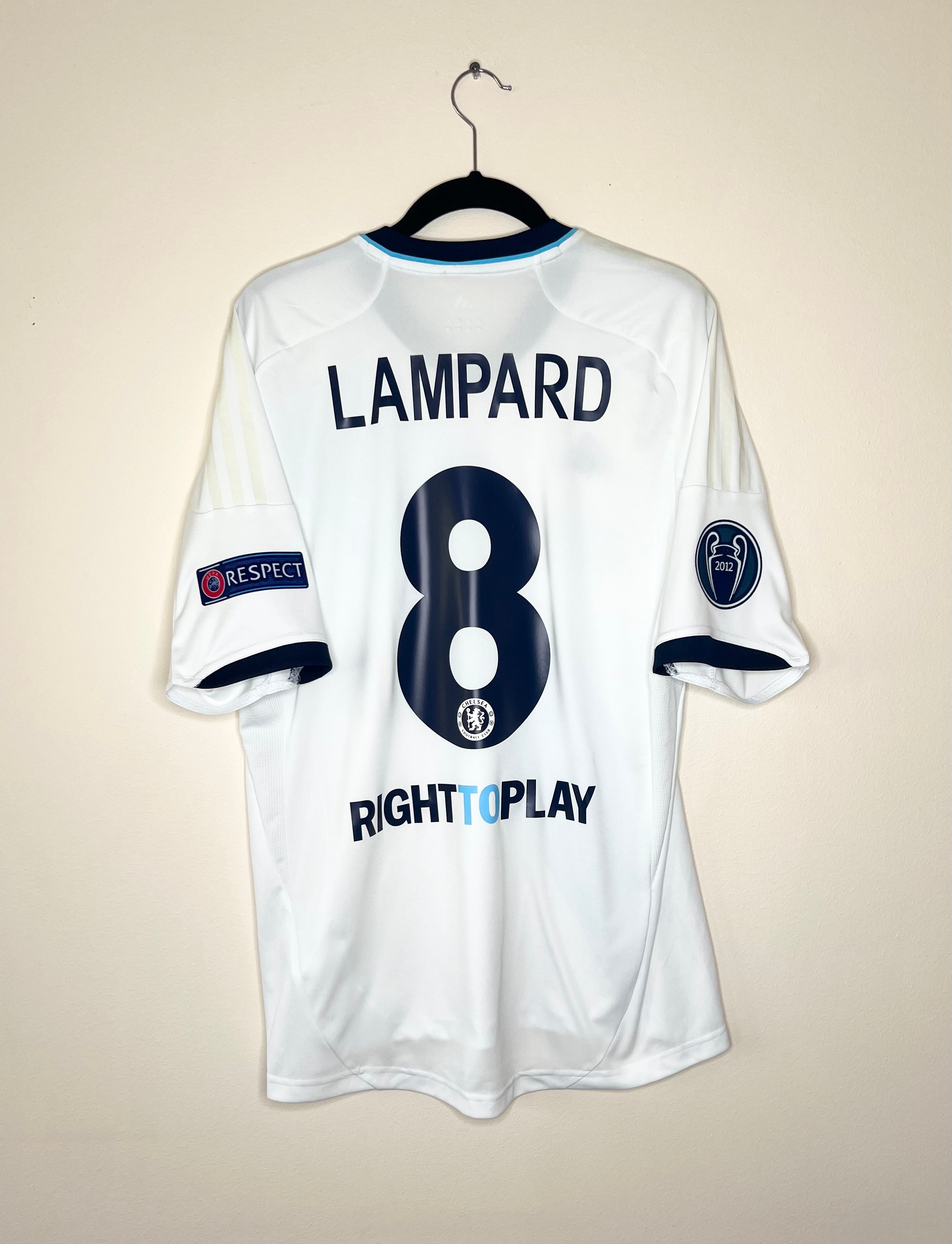 Chelsea 2012-13 UCL Away Shirt Lampard #8 Medium