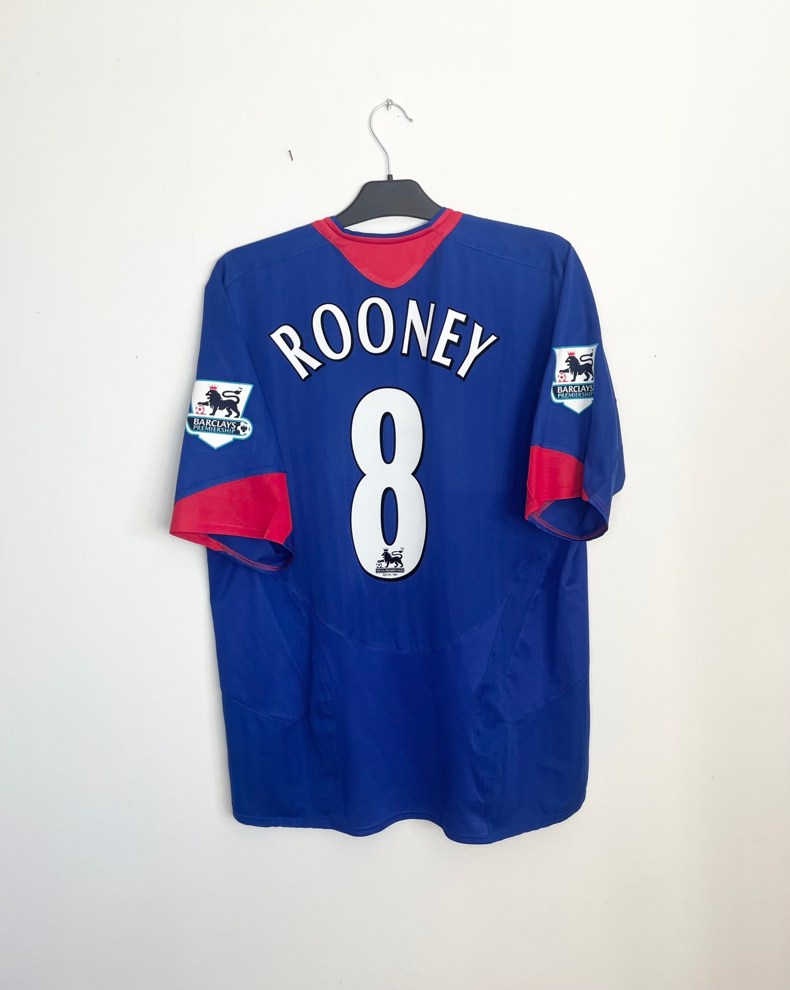 Manchester United 2005-06 Away Shirt Rooney #8 XL