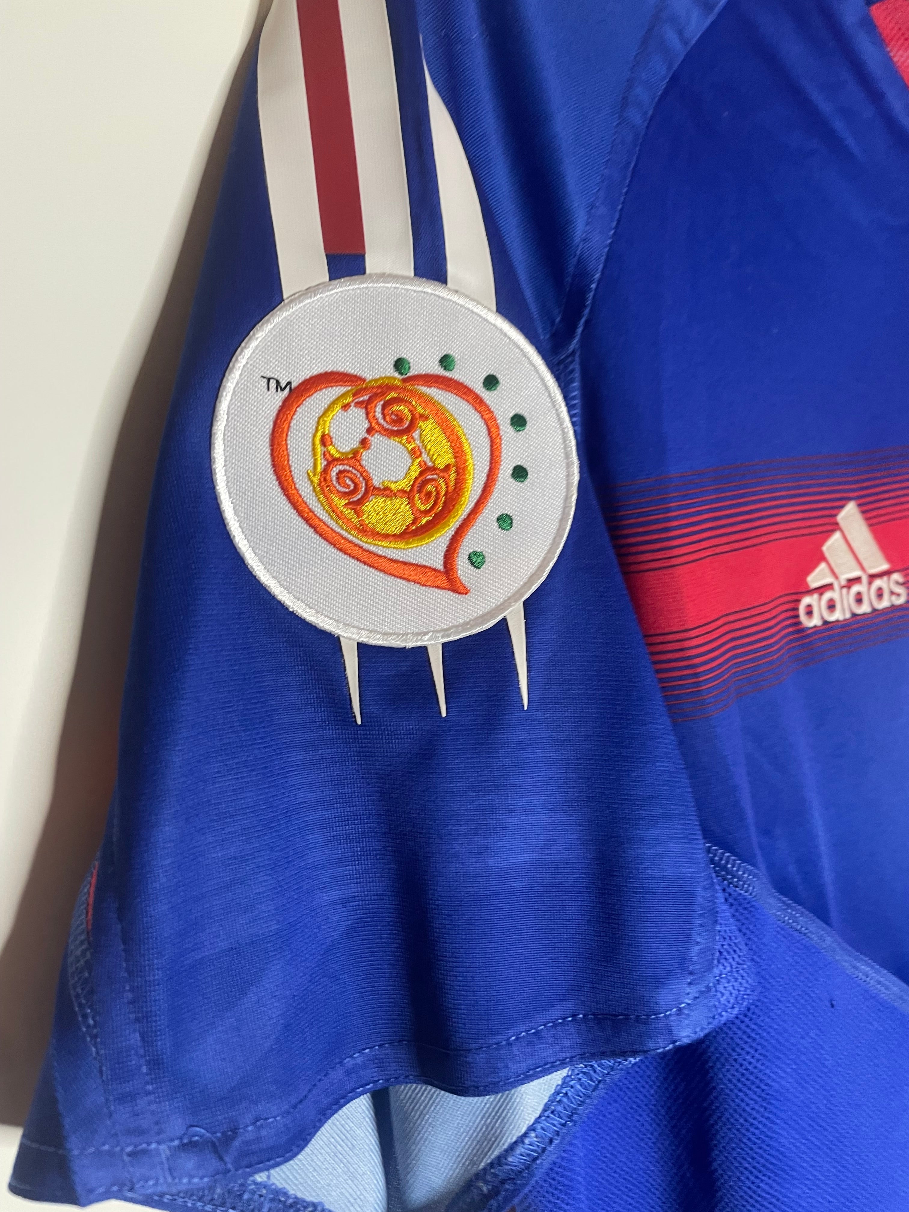 Frankrike EURO 2004 Hemmatröja Zidane #10 Medium