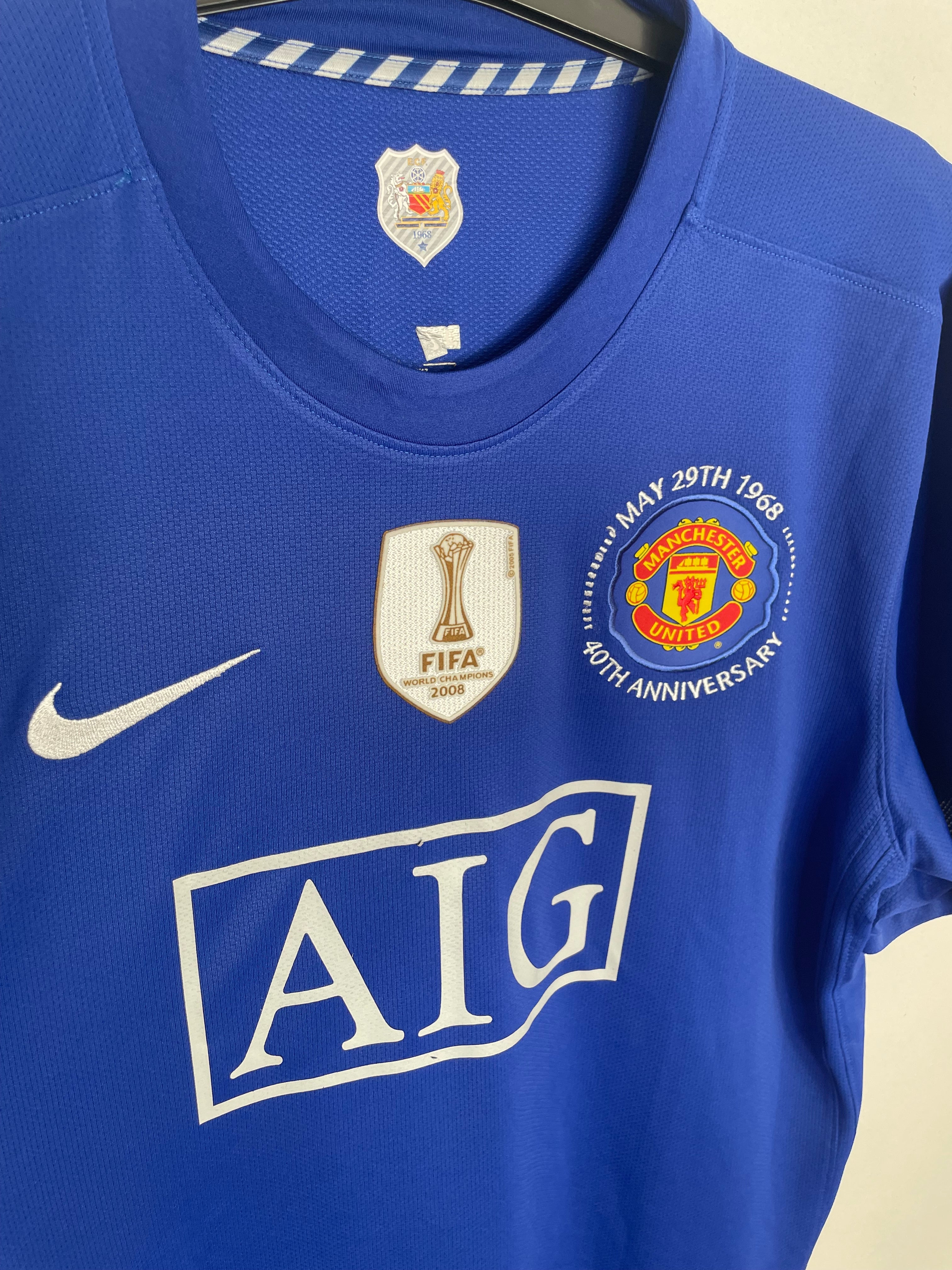 Manchester United 2008-09 Third Shirt Scholes #18 XL