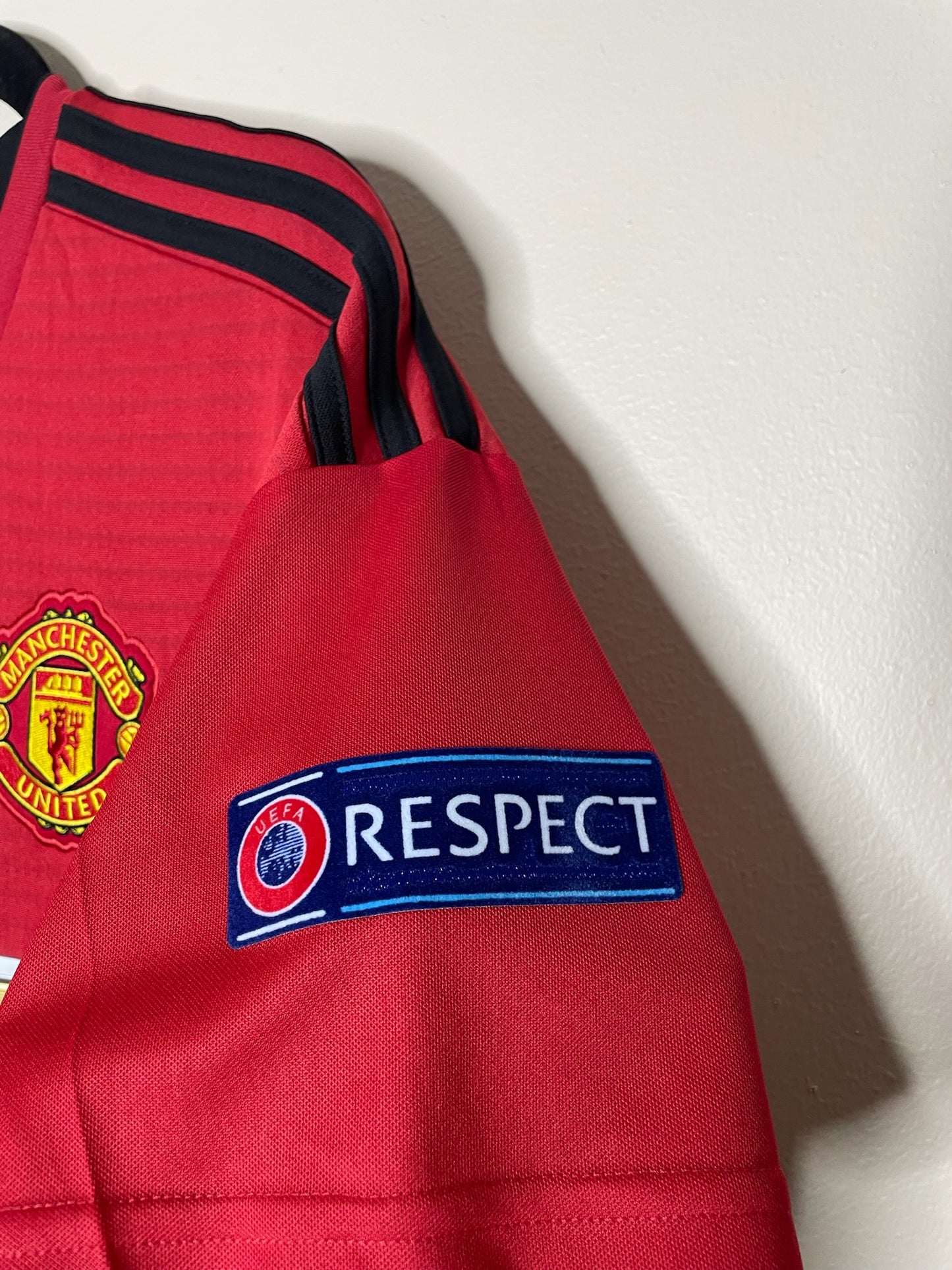 Manchester United 2018-19 Home Shirt UCL Rashford #10 Medium