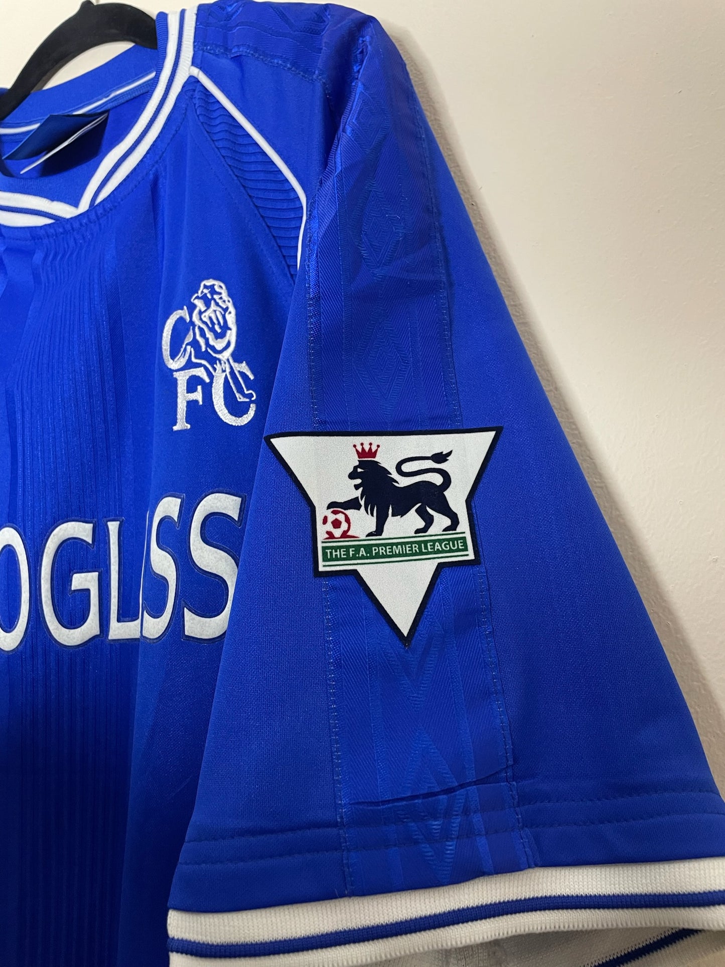 Chelsea 1999-2001 Home Shirt Hasselbaink #9 XXL