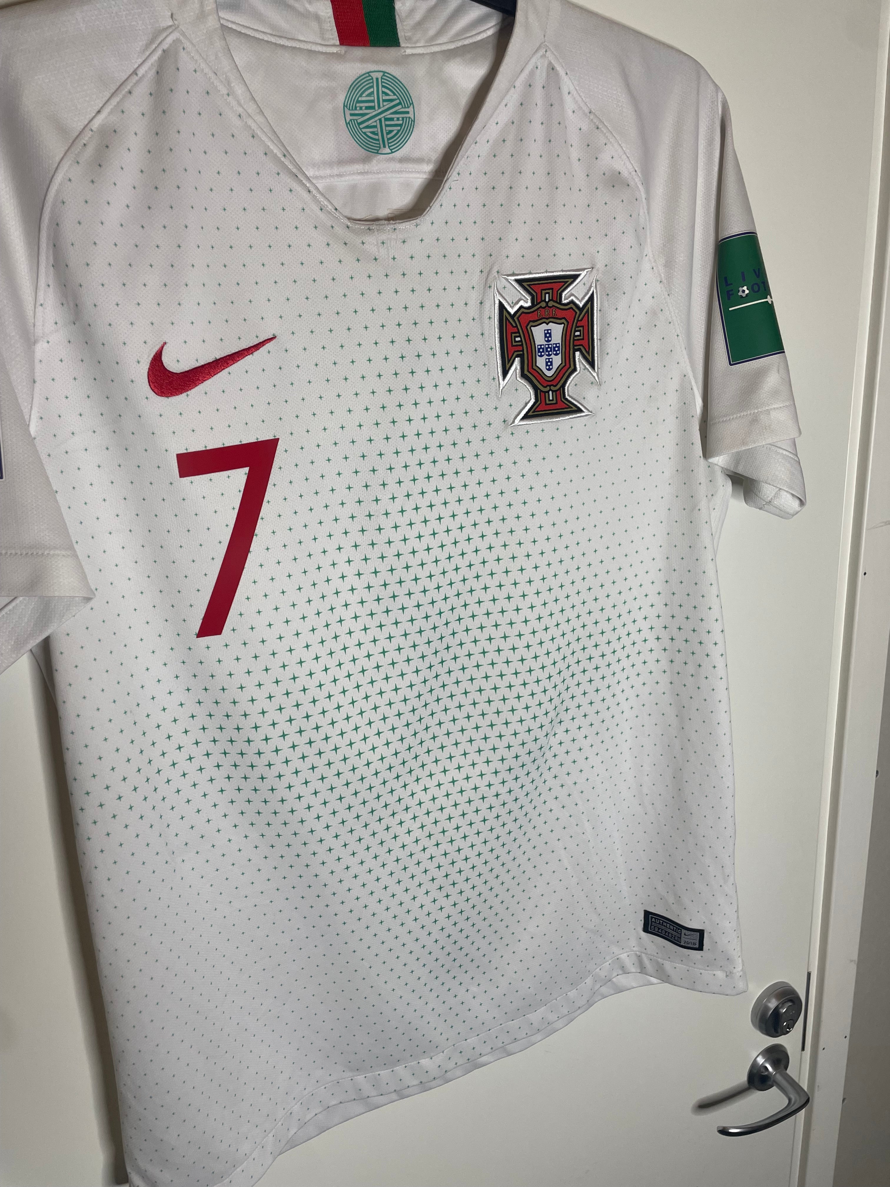 Portugal VM 2018 Bortatröja Ronaldo #7 Medium