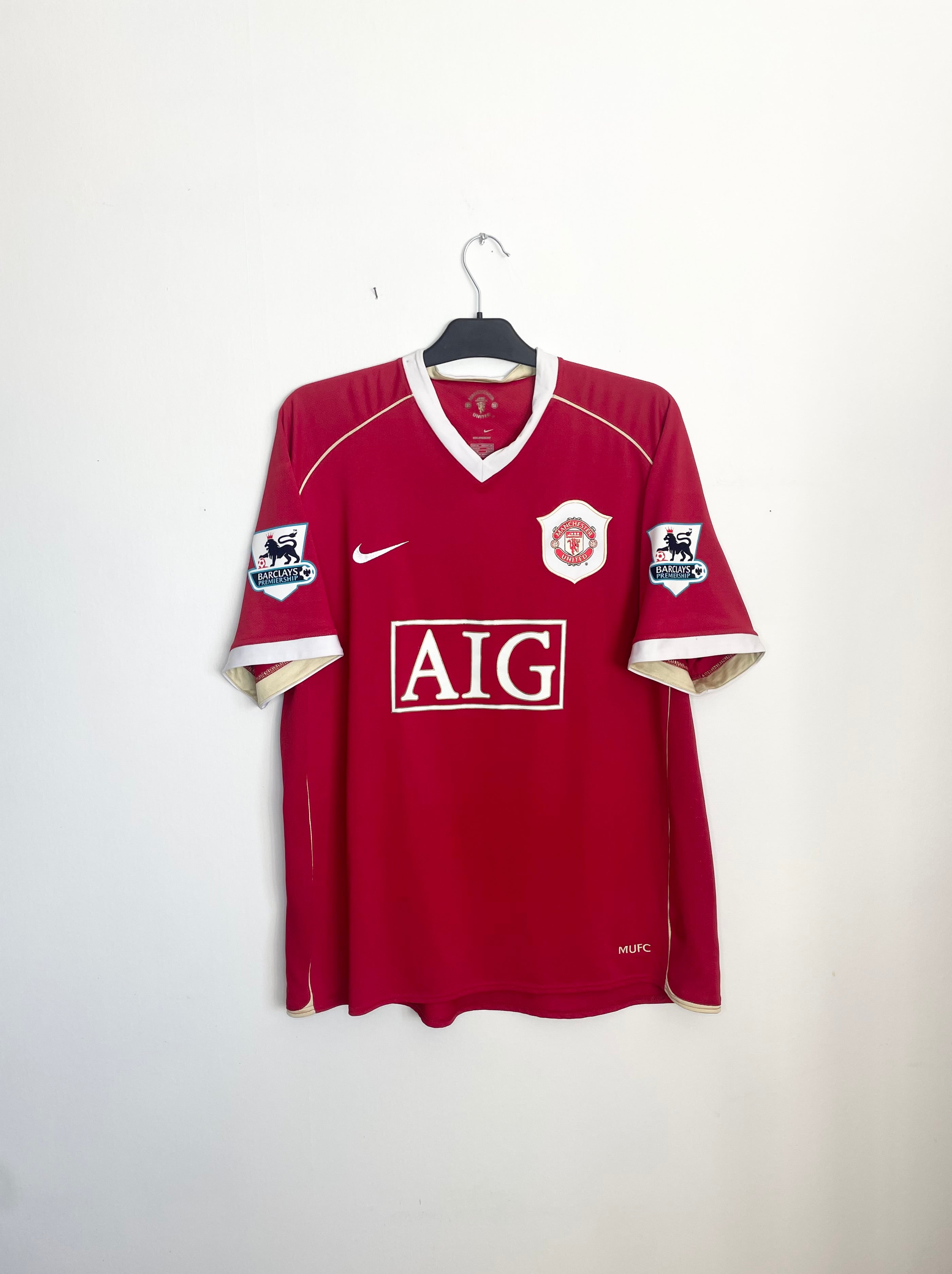 Manchester United 2006-07 Home Shirt Ronaldo #7 XL