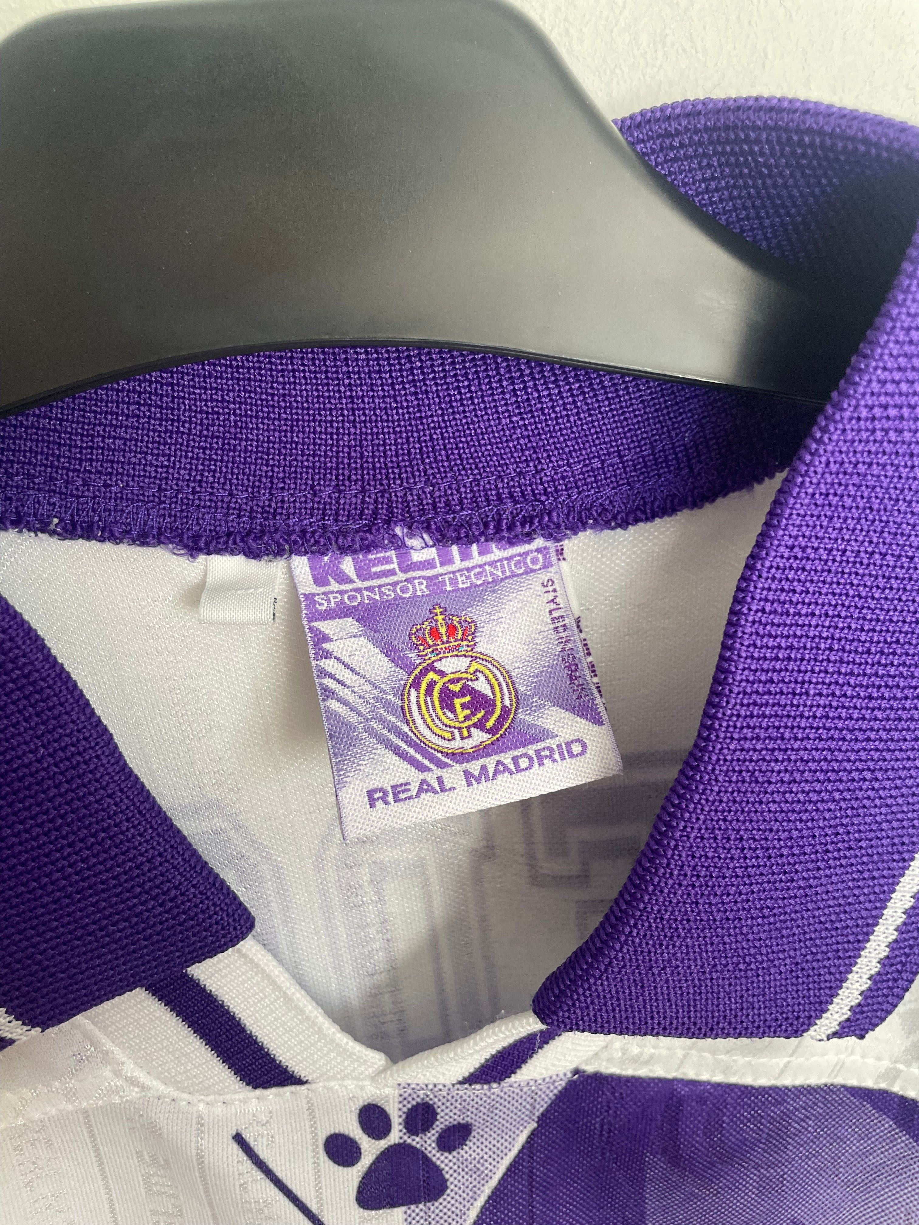 Real Madrid 1996-97 Third Shirt Seedorf #10 Small