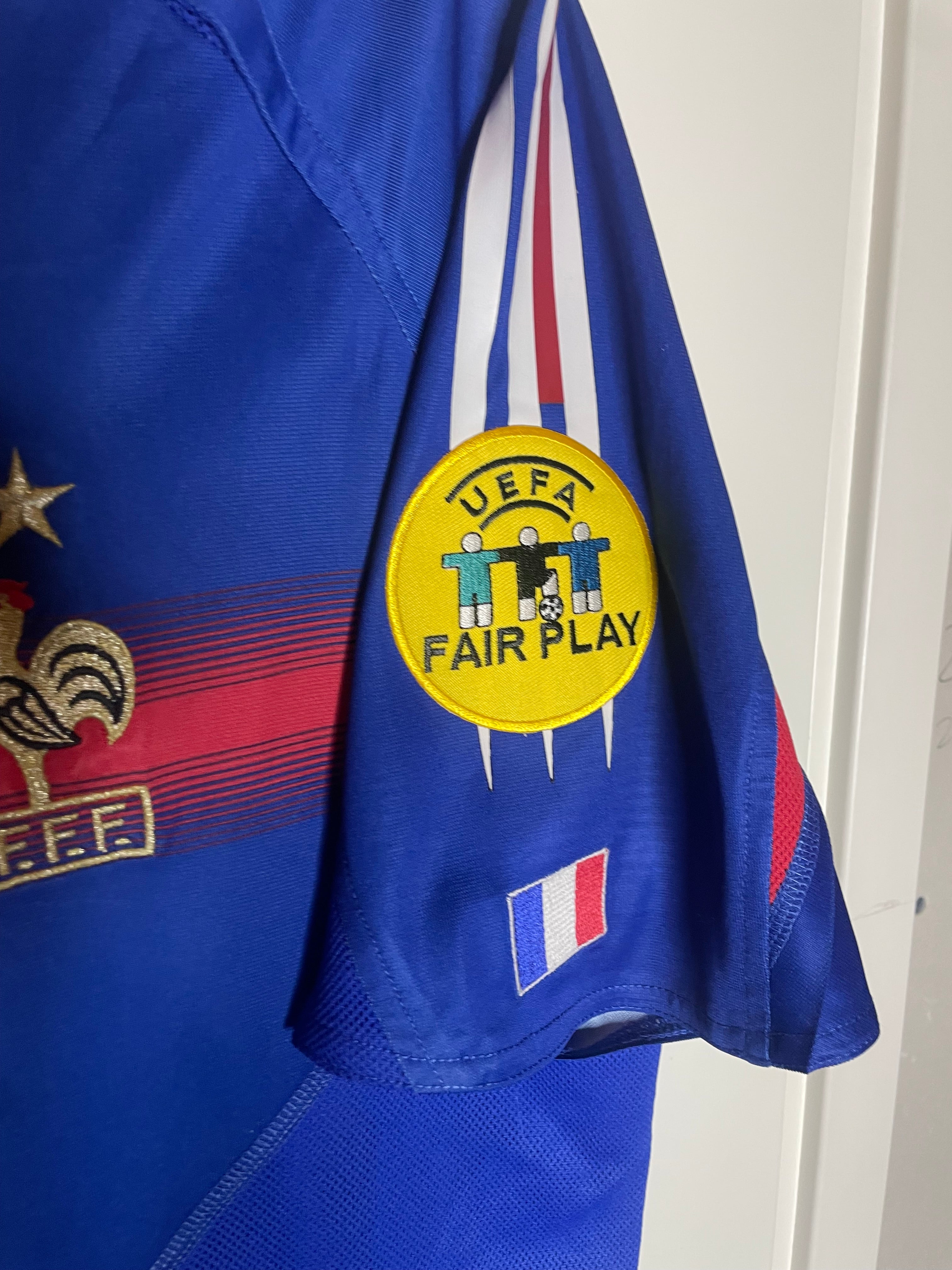 Frankrike EURO 2004 Hemmatröja Zidane #10 Medium