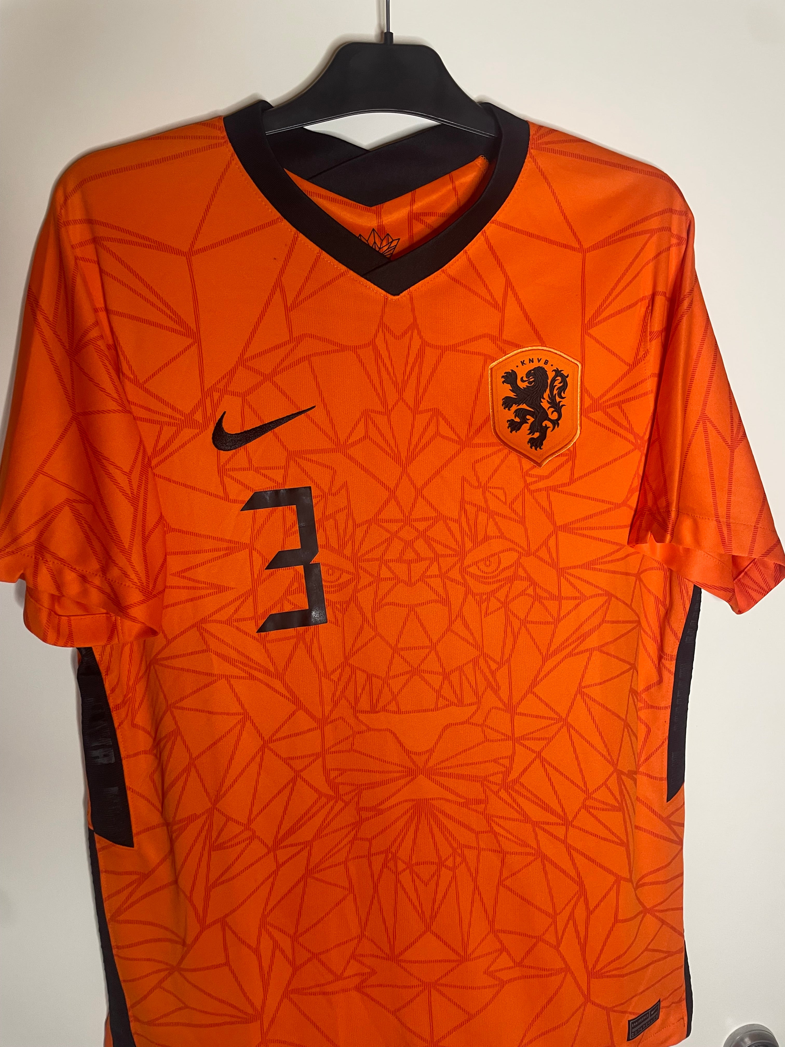 Nederländerna 2020 Hemmatröja De Ligt #3 Large