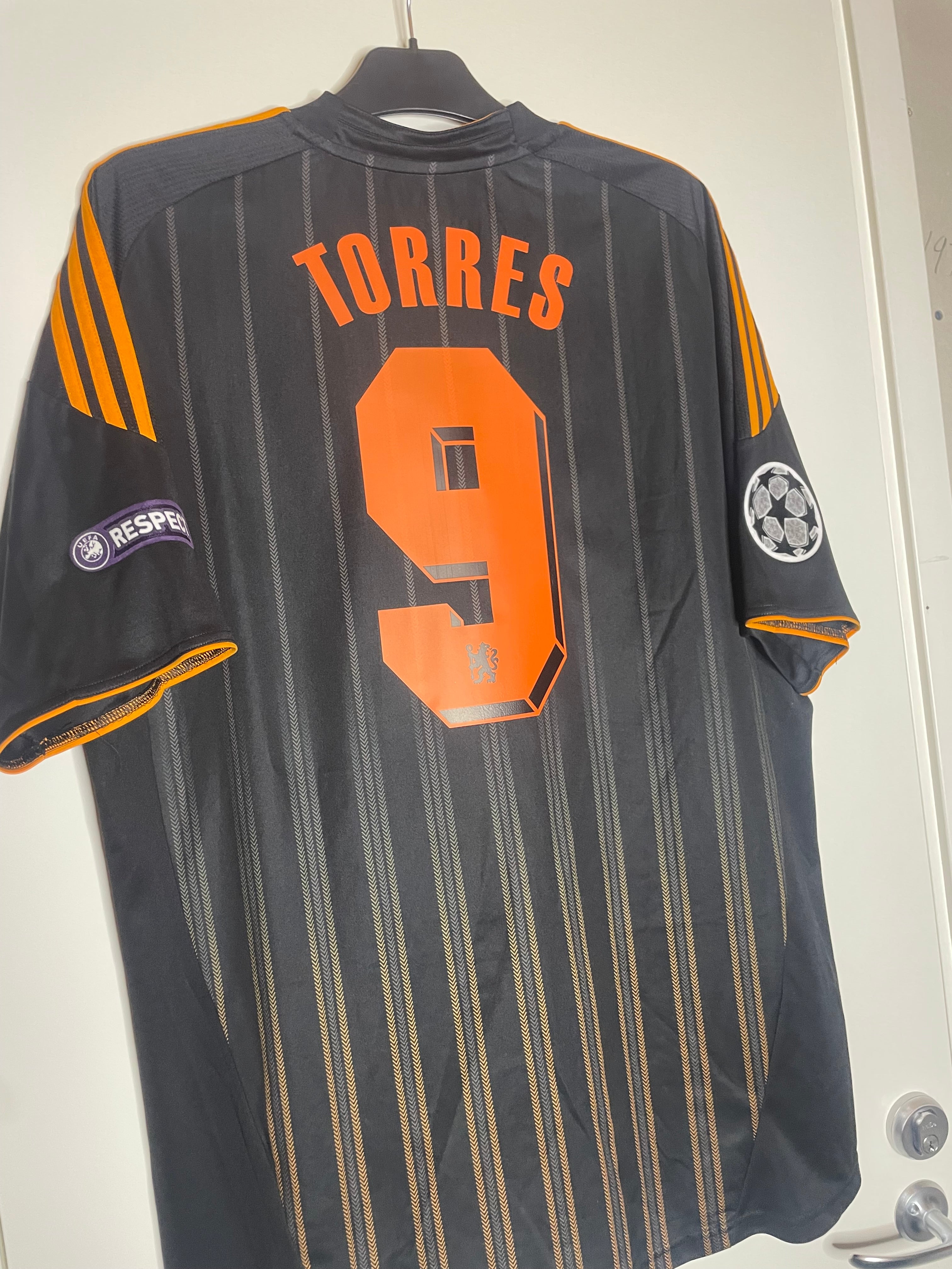 Chelsea 2010-11 UCL Bortatröja Torres #9 XL