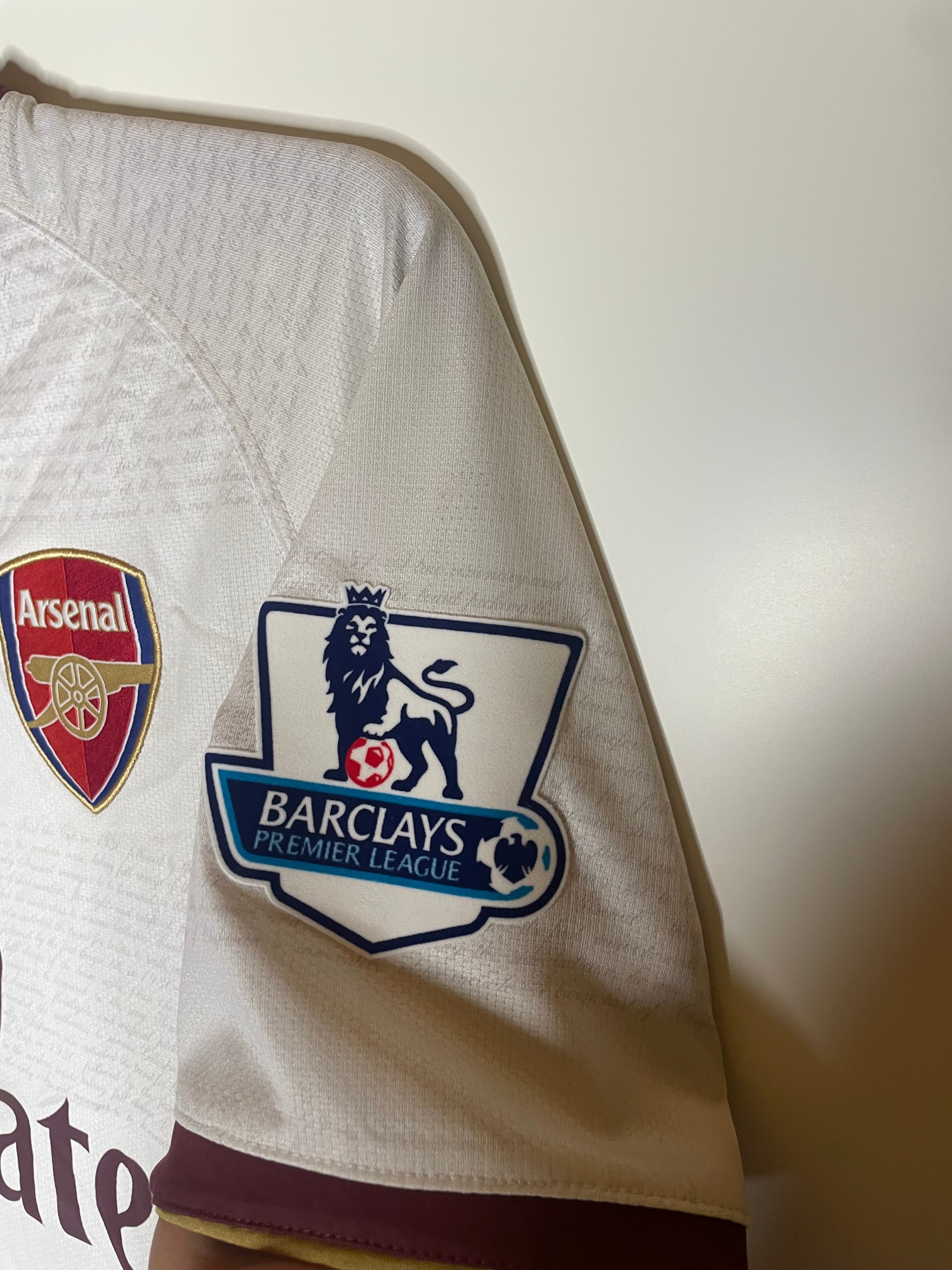 Arsenal 2007-08 Bortatröja Eduardo #9 Medium