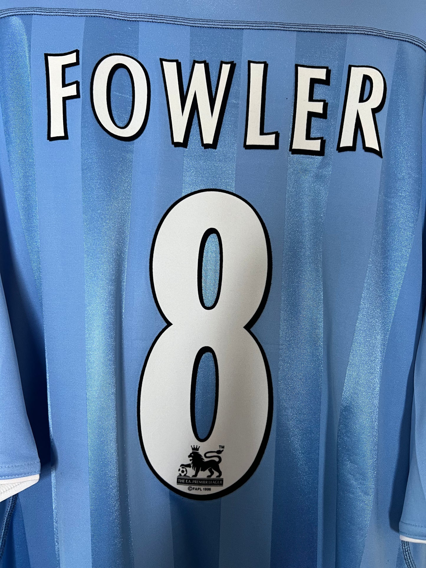 Manchester City 2003-04 Home Shirt Fowler #8 XL/XXL