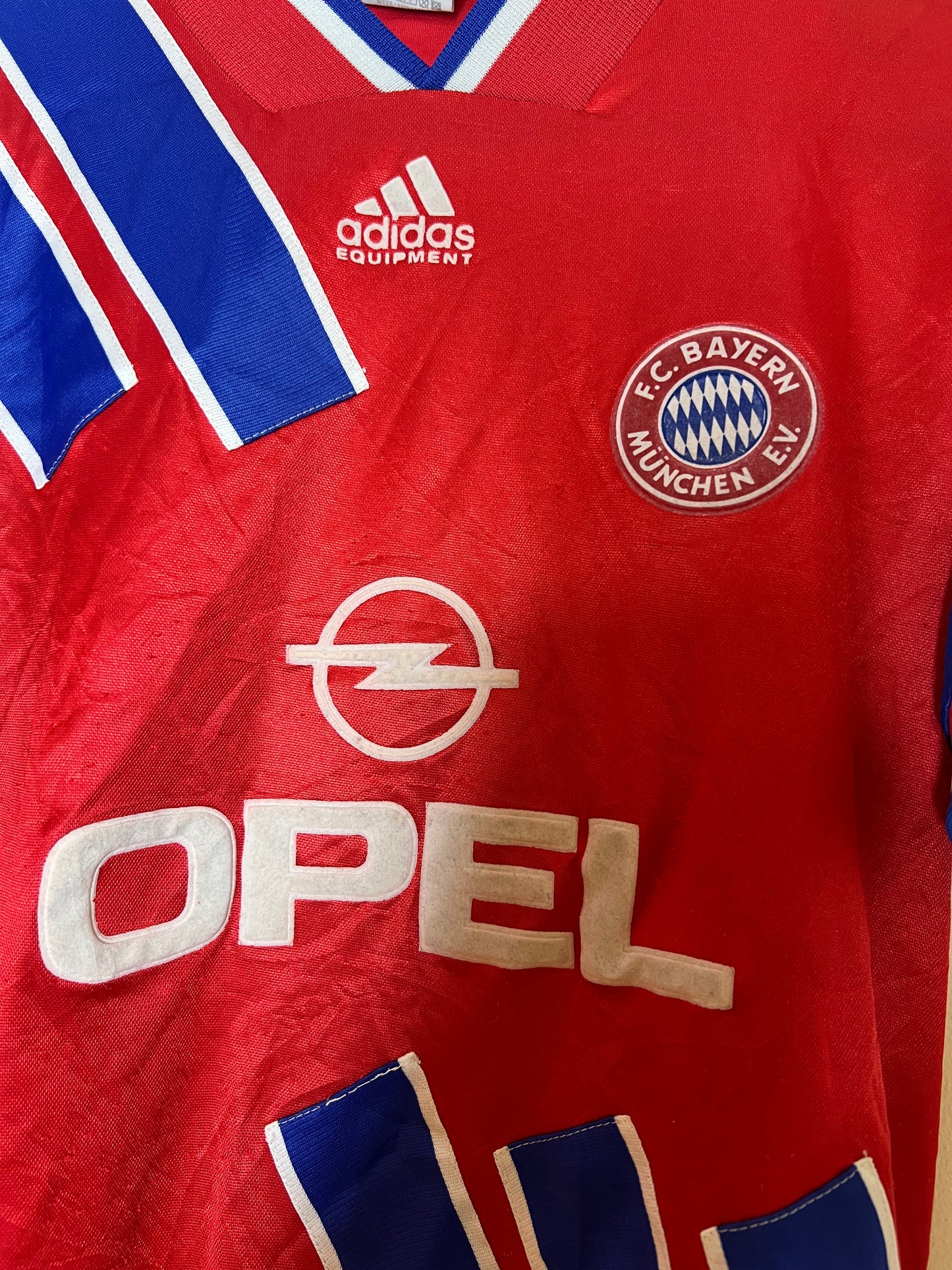 Bayern Munich 1993-1995 Home Shirt Scholl #7 Small