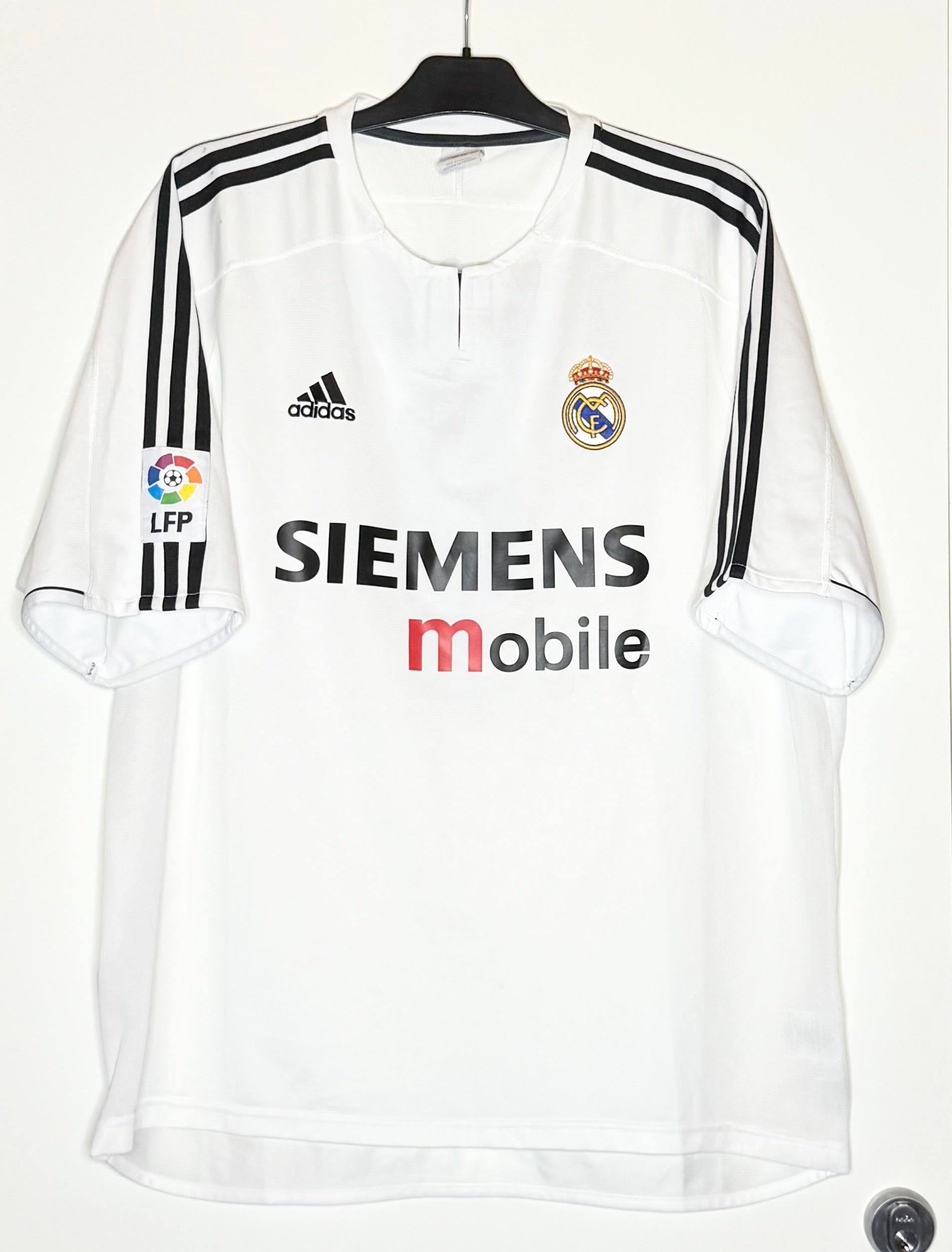 Real Madrid 2003-04 Hemmatröja Ronaldo #9 XL