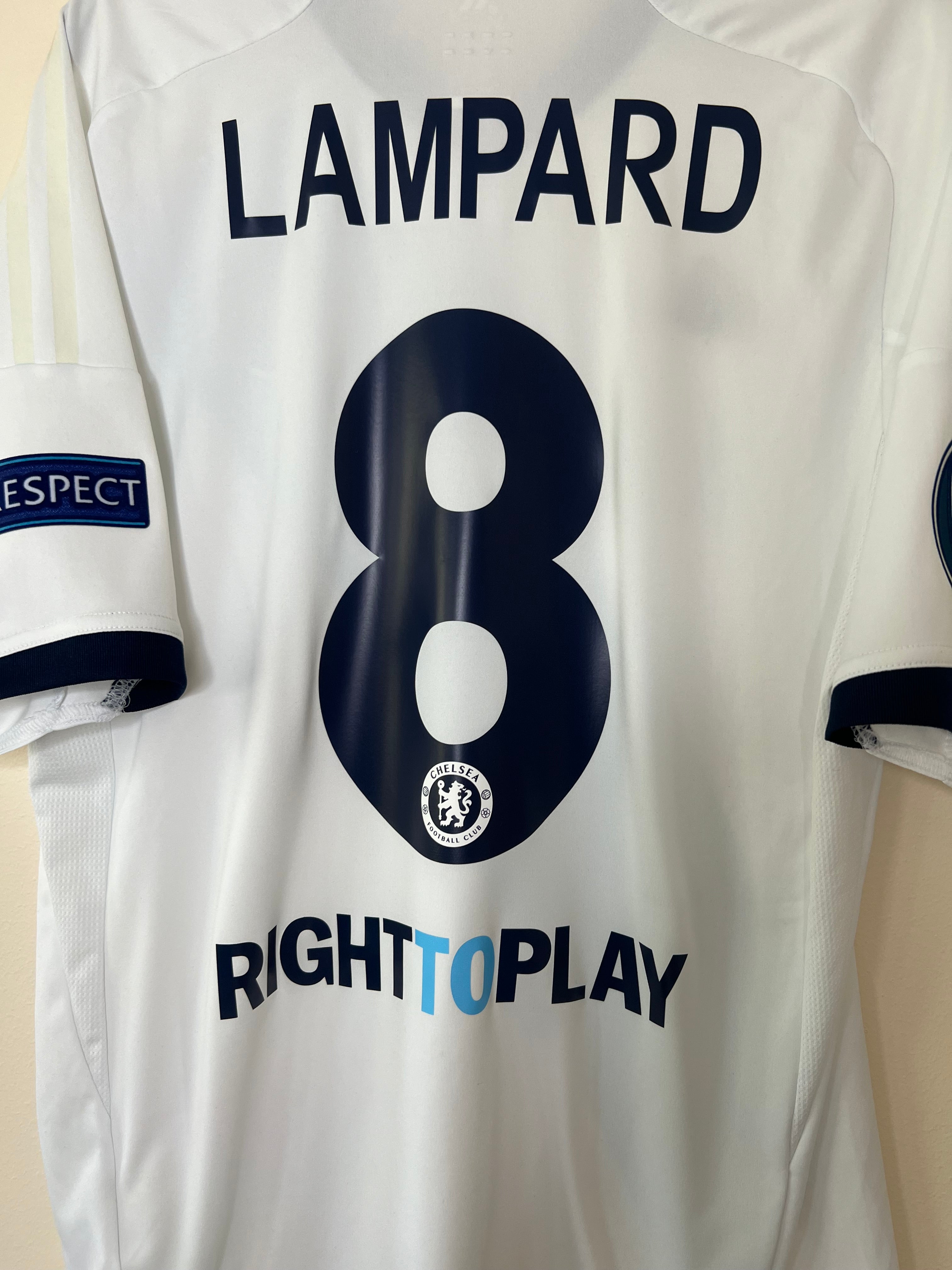 Chelsea 2012-13 UCL Away Shirt Lampard #8 Medium