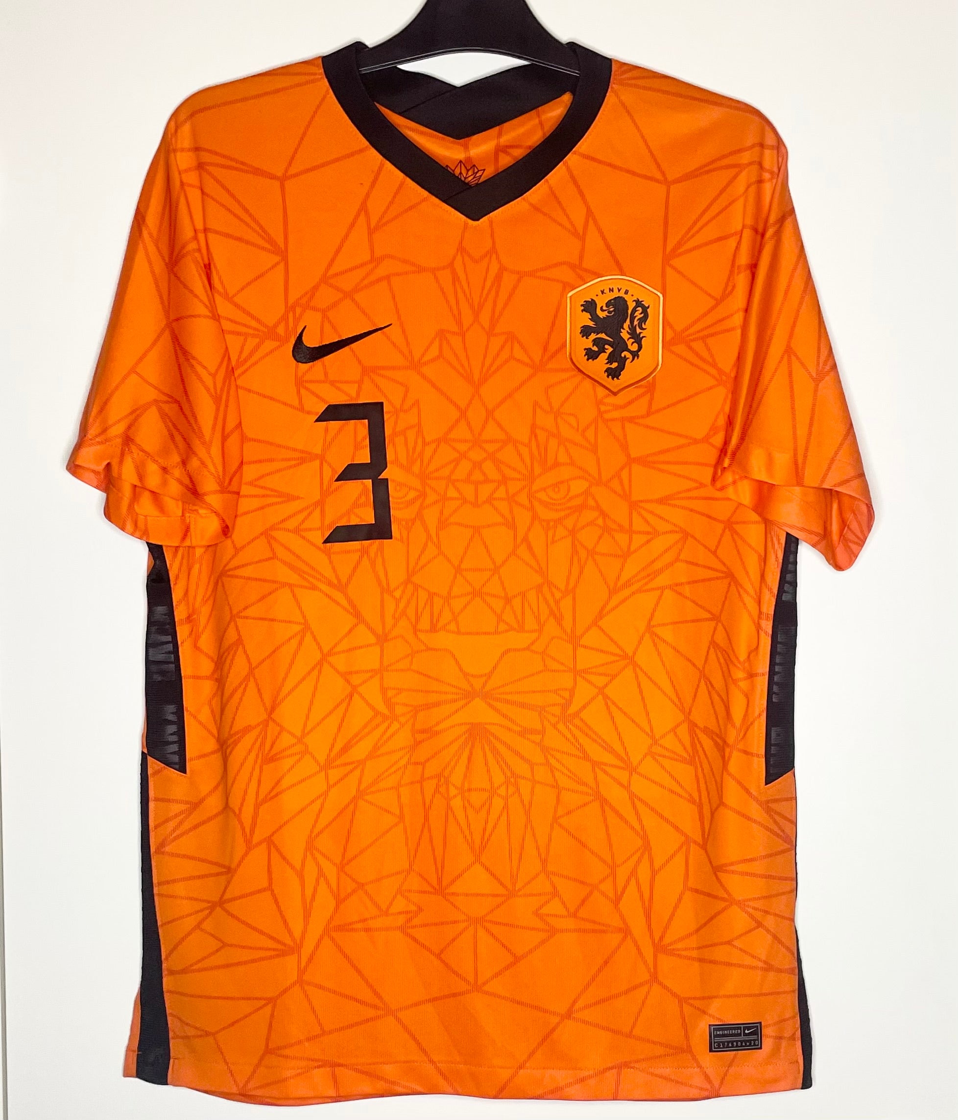 Nederländerna 2020 Hemmatröja De Ligt #3 Large