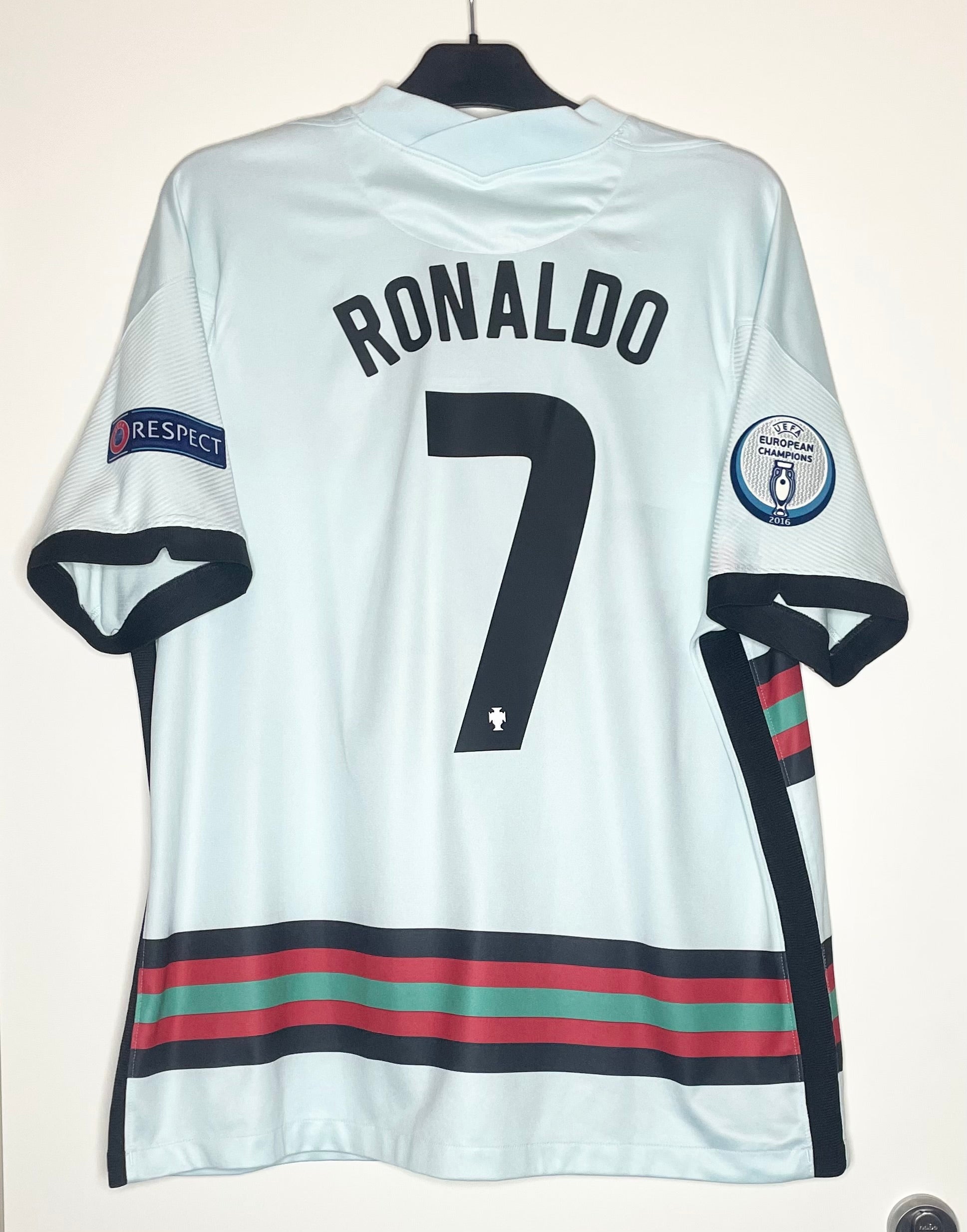 Portugal EURO 2020 Bortatröja Ronaldo #7 XL