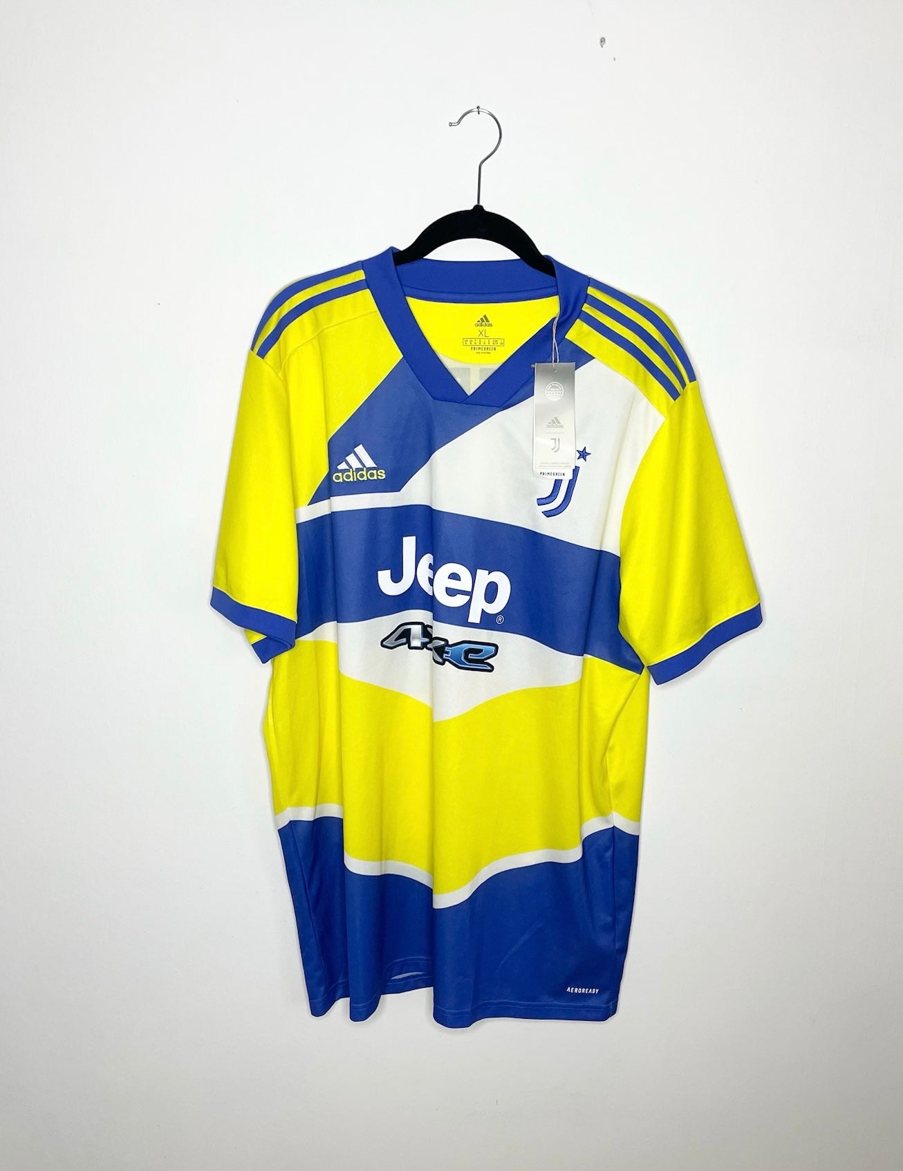 Juventus 2021-22 BNWT Third Shirt Kulusevski #44 XL