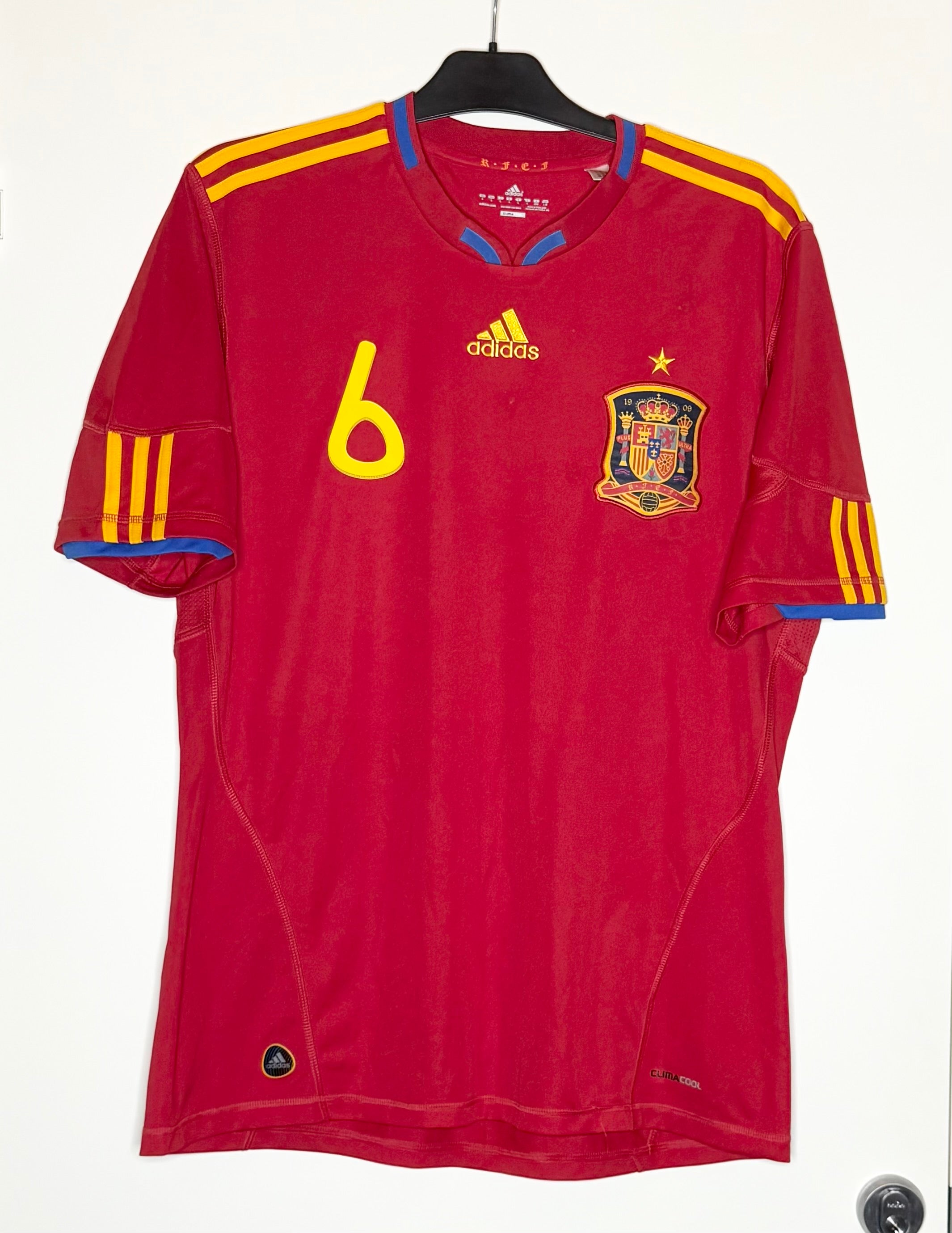 Spanien VM 2010 Hemmatröja Iniesta #6 Large