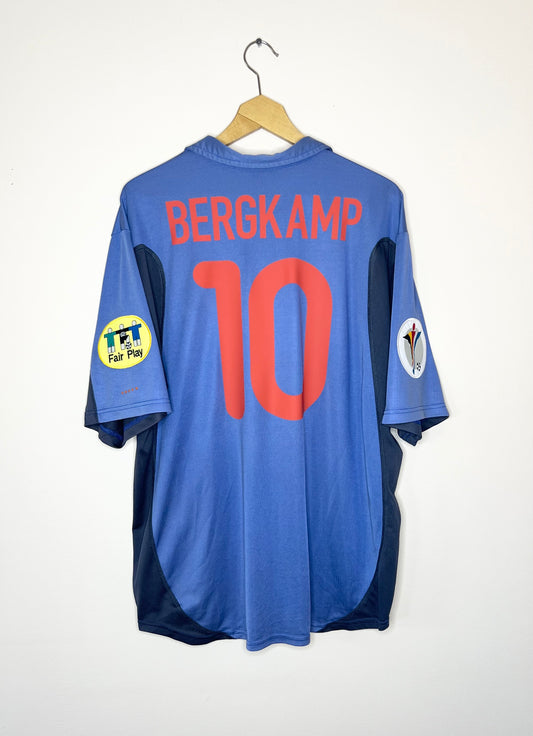 Netherlands 2000 EURO Away Shirt Bergkamp #10 XL