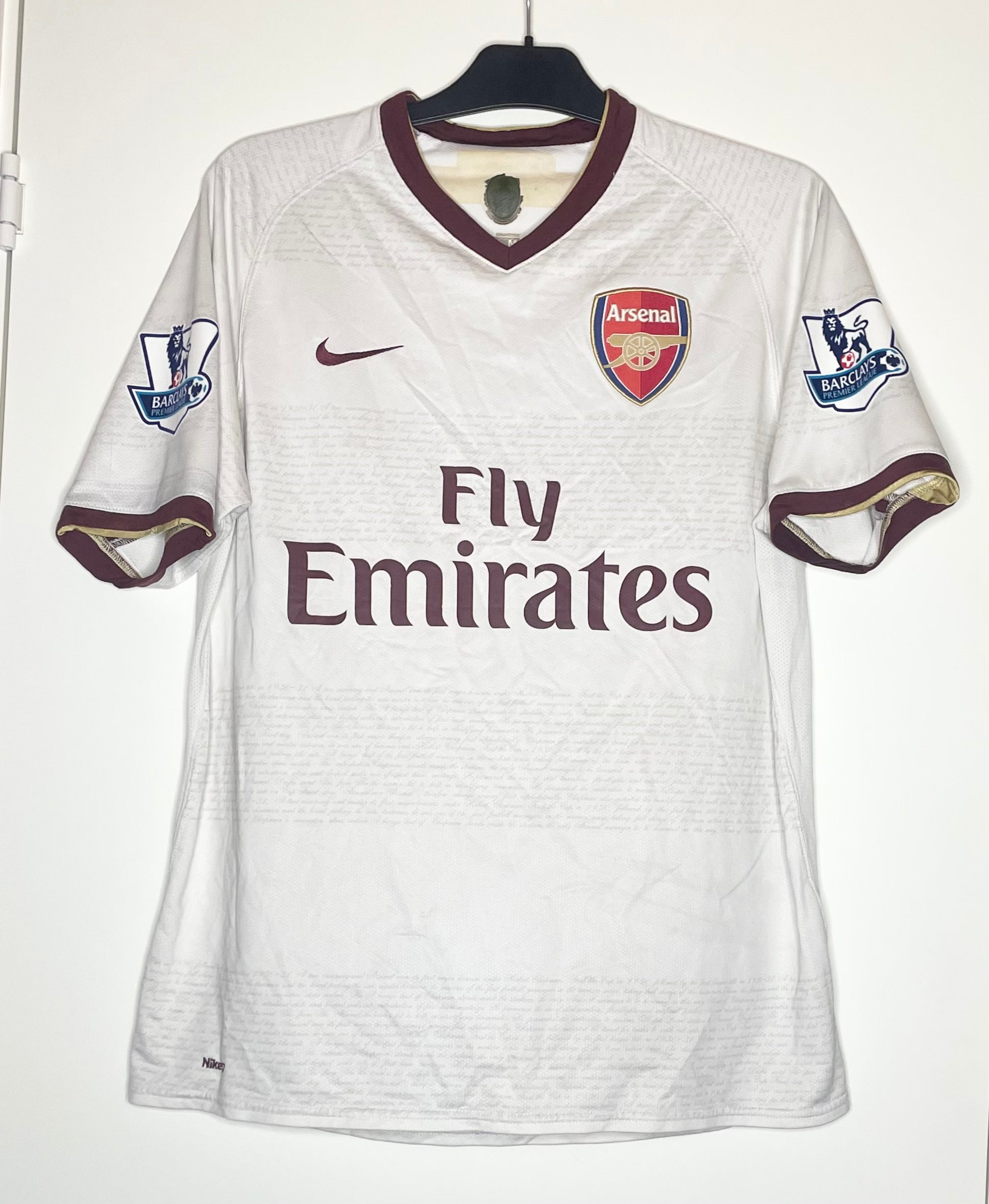 Arsenal 2007-08 Bortatröja Eduardo #9 Medium