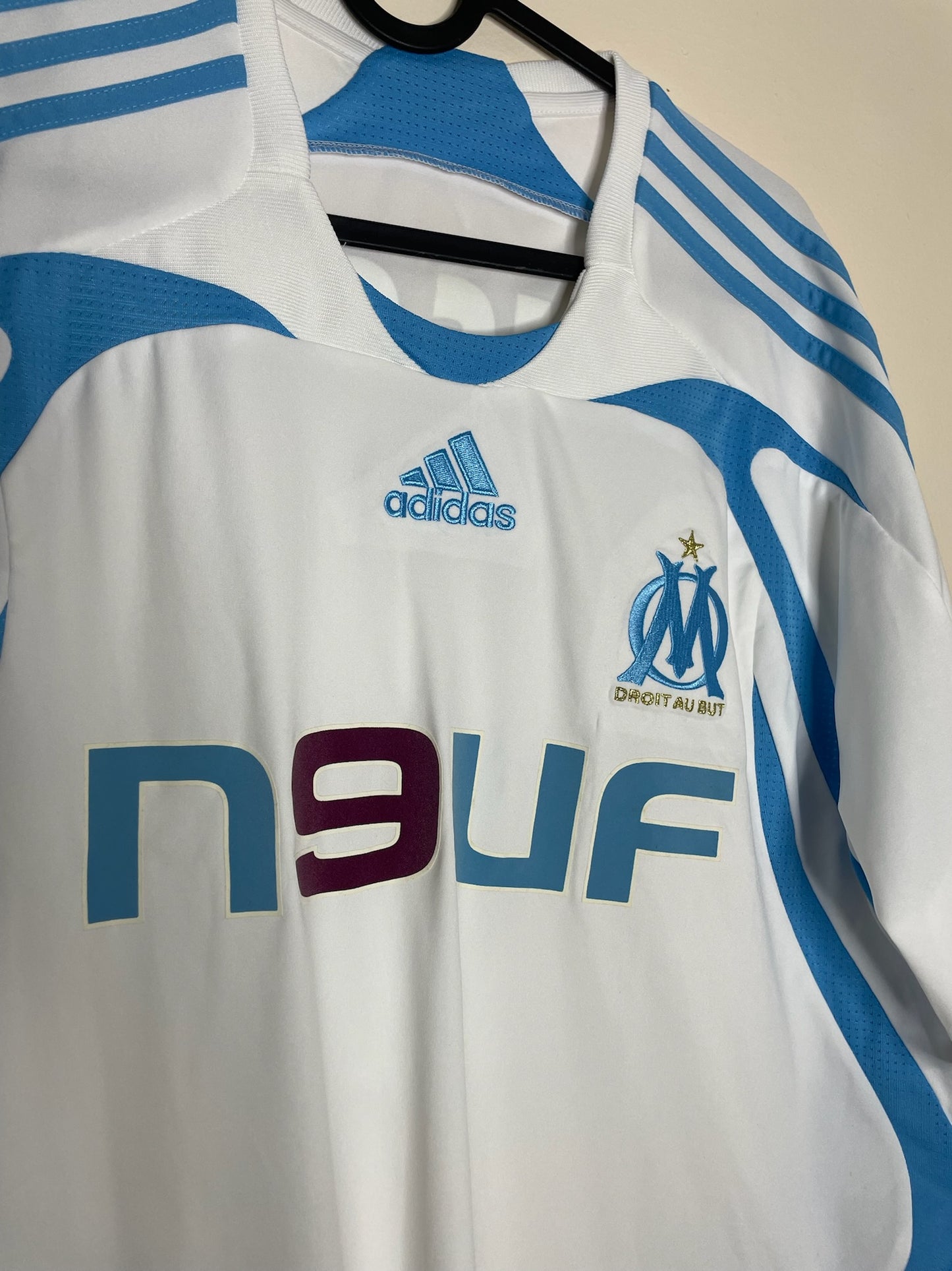 Olympique Marseille 2008-08 Home Shirt Cisse #9 XL?