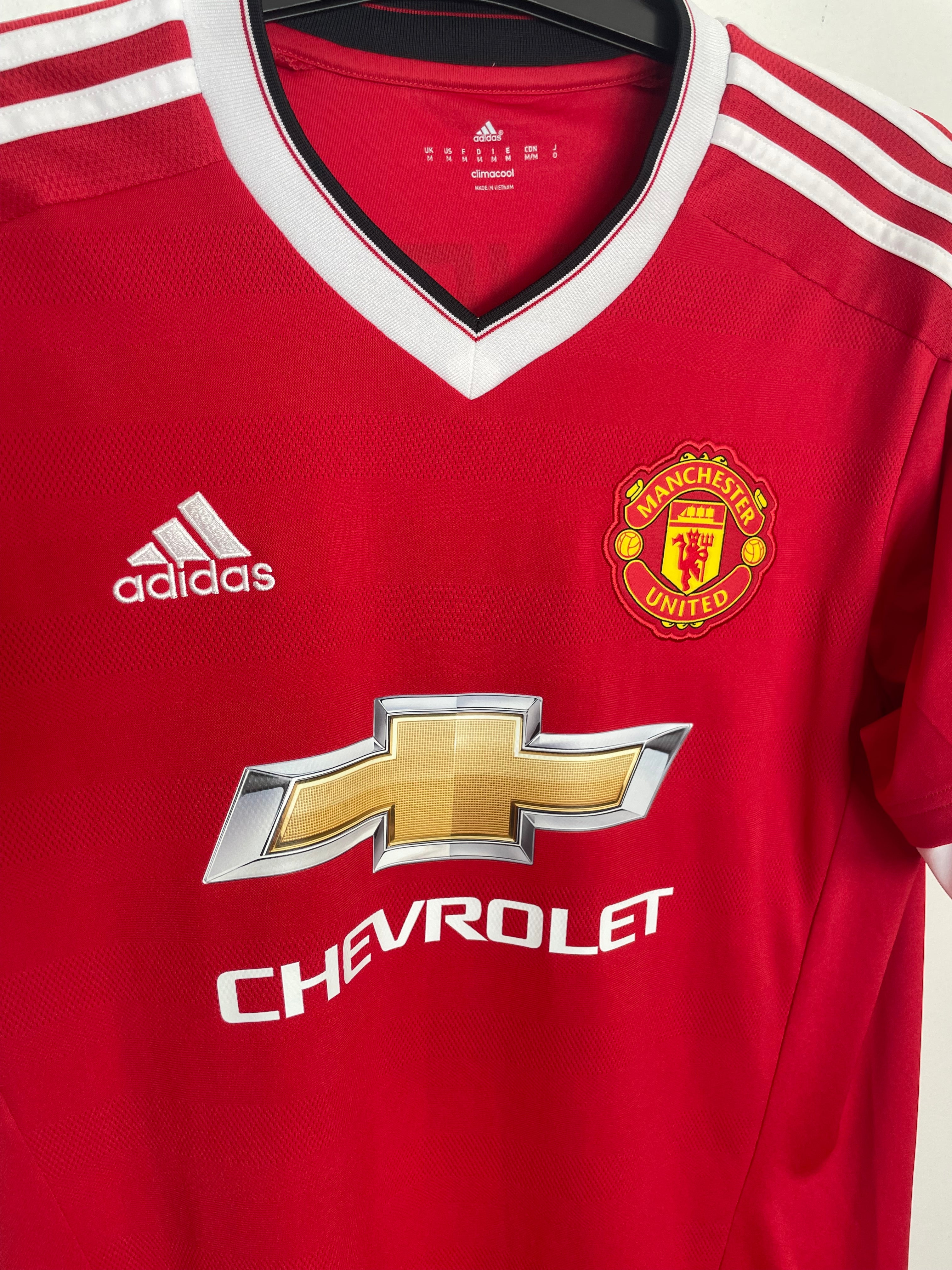 Manchester United 2015-16 Home Shirt Rashford #39 Medium