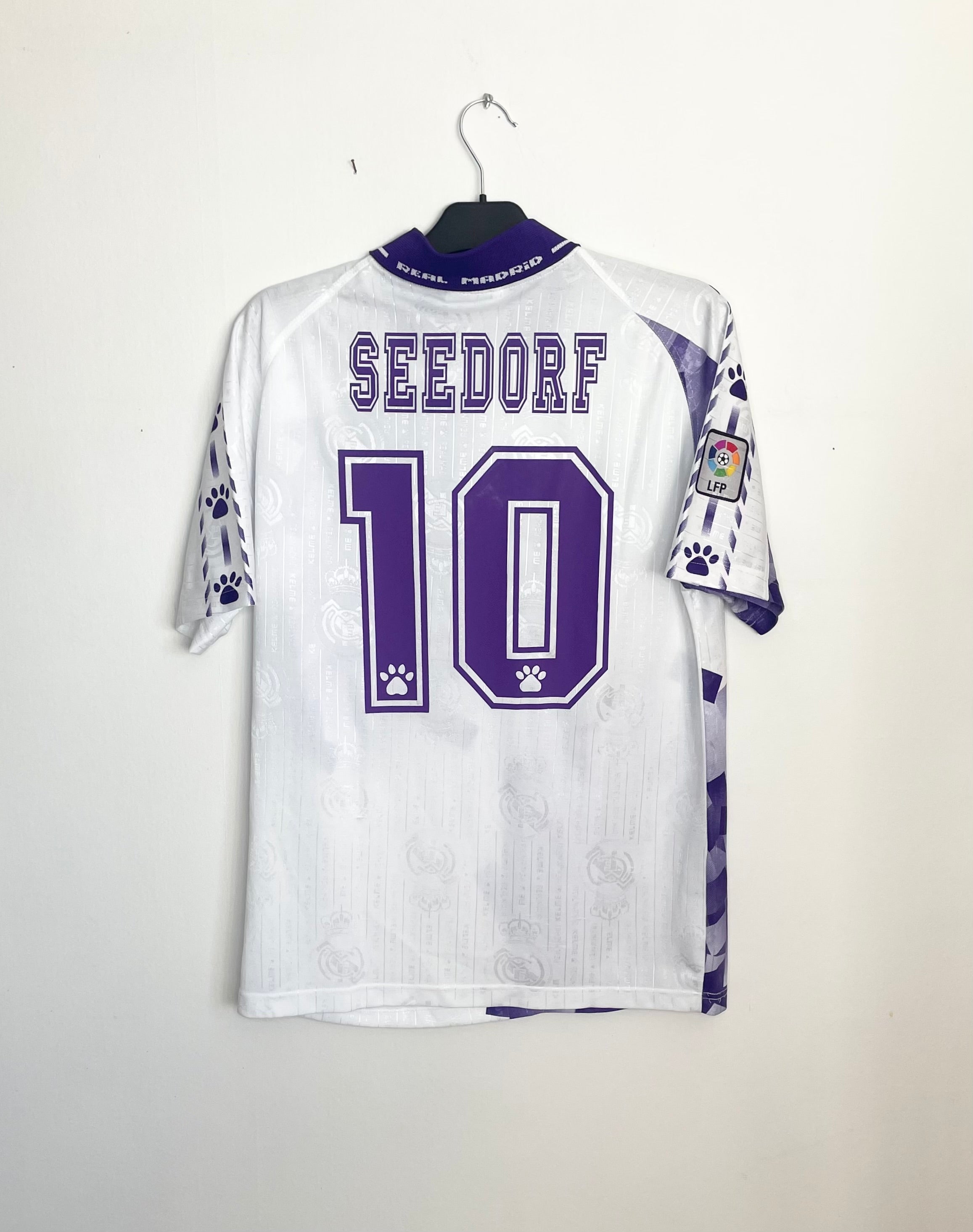 Real Madrid 1996-97 Third Shirt Seedorf #10 Small