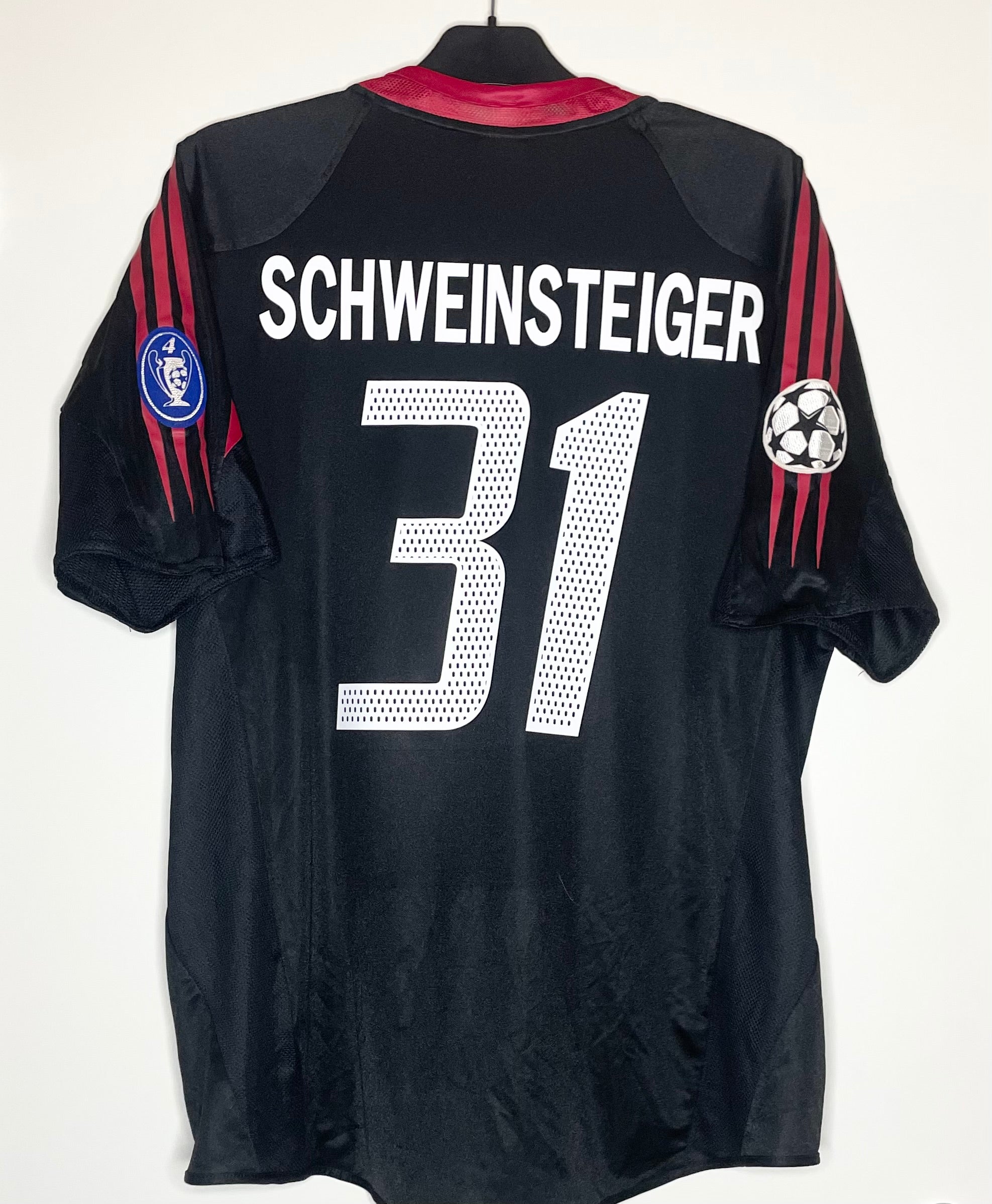 Bayern Munich 2004-05 UCL Tredjetröja Schweinsteiger #31 XL